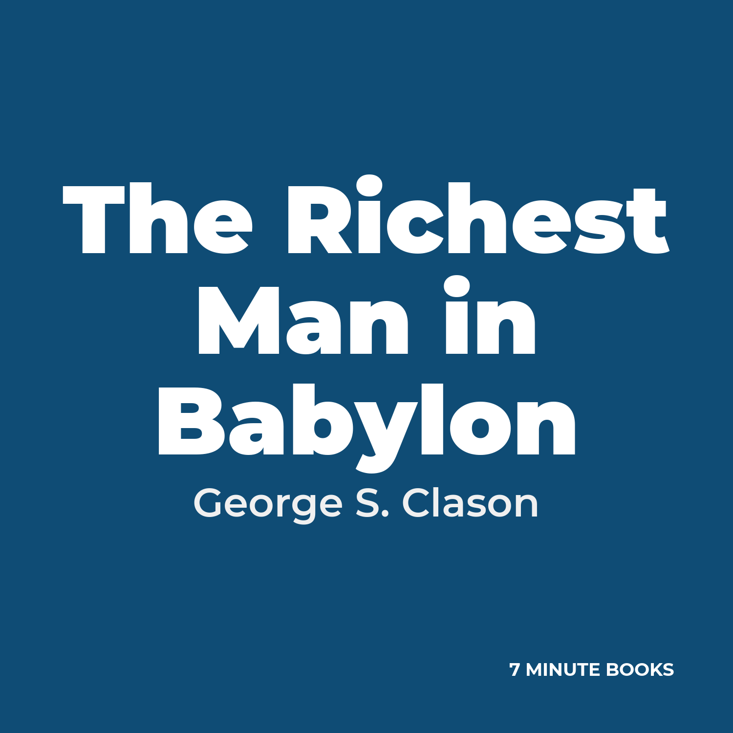 The Richest Man in Babylon cover