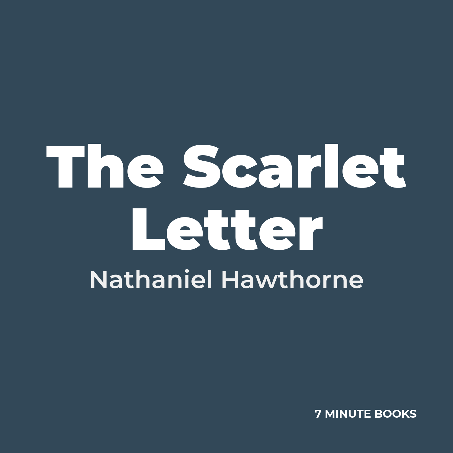 The Scarlet Letter cover