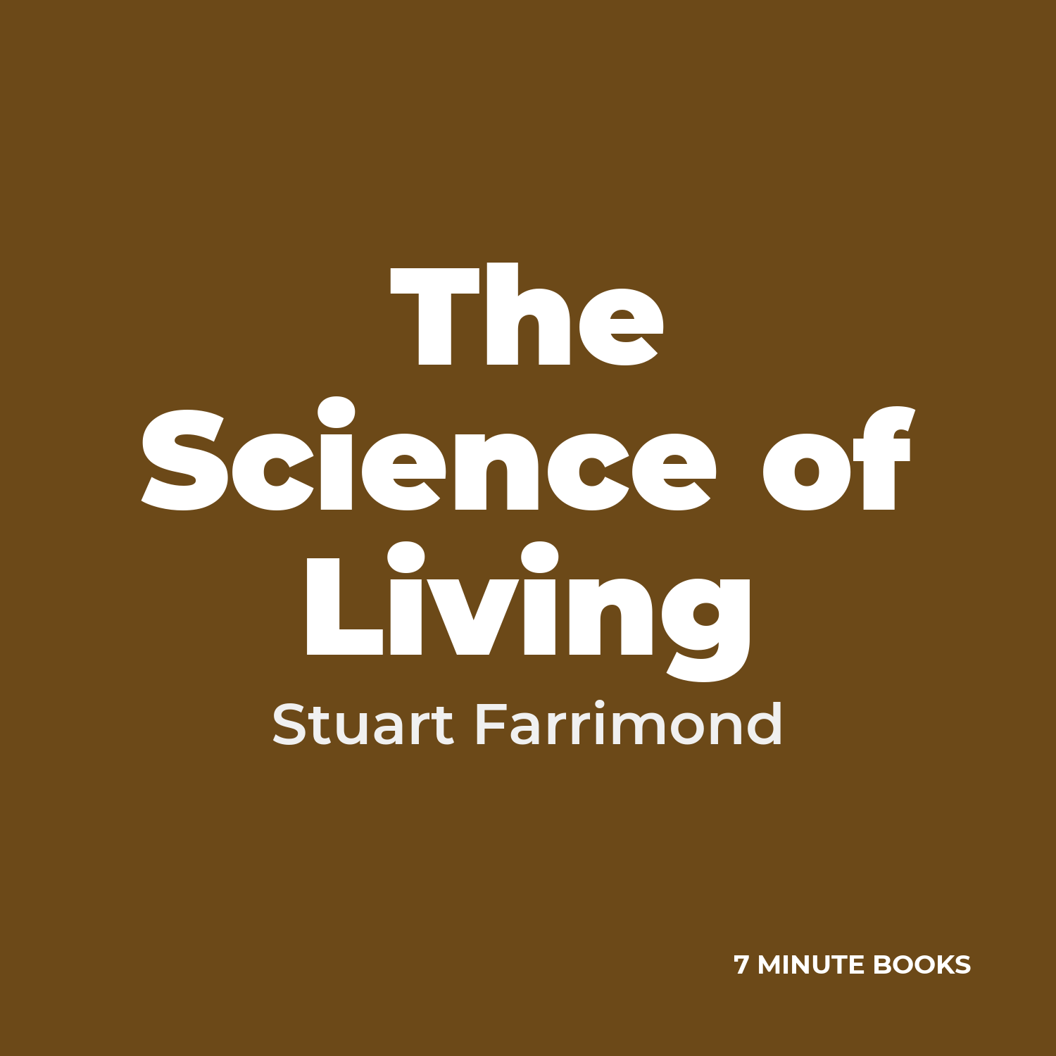 The Science of Living cover