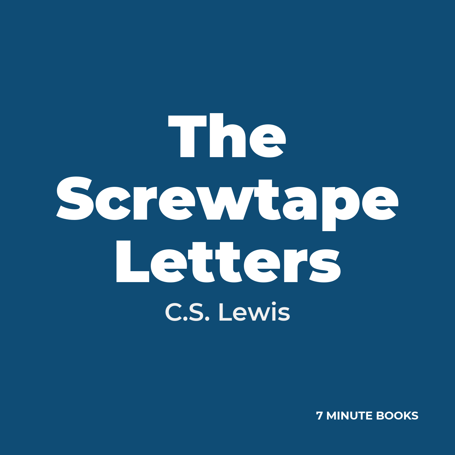 The Screwtape Letters cover