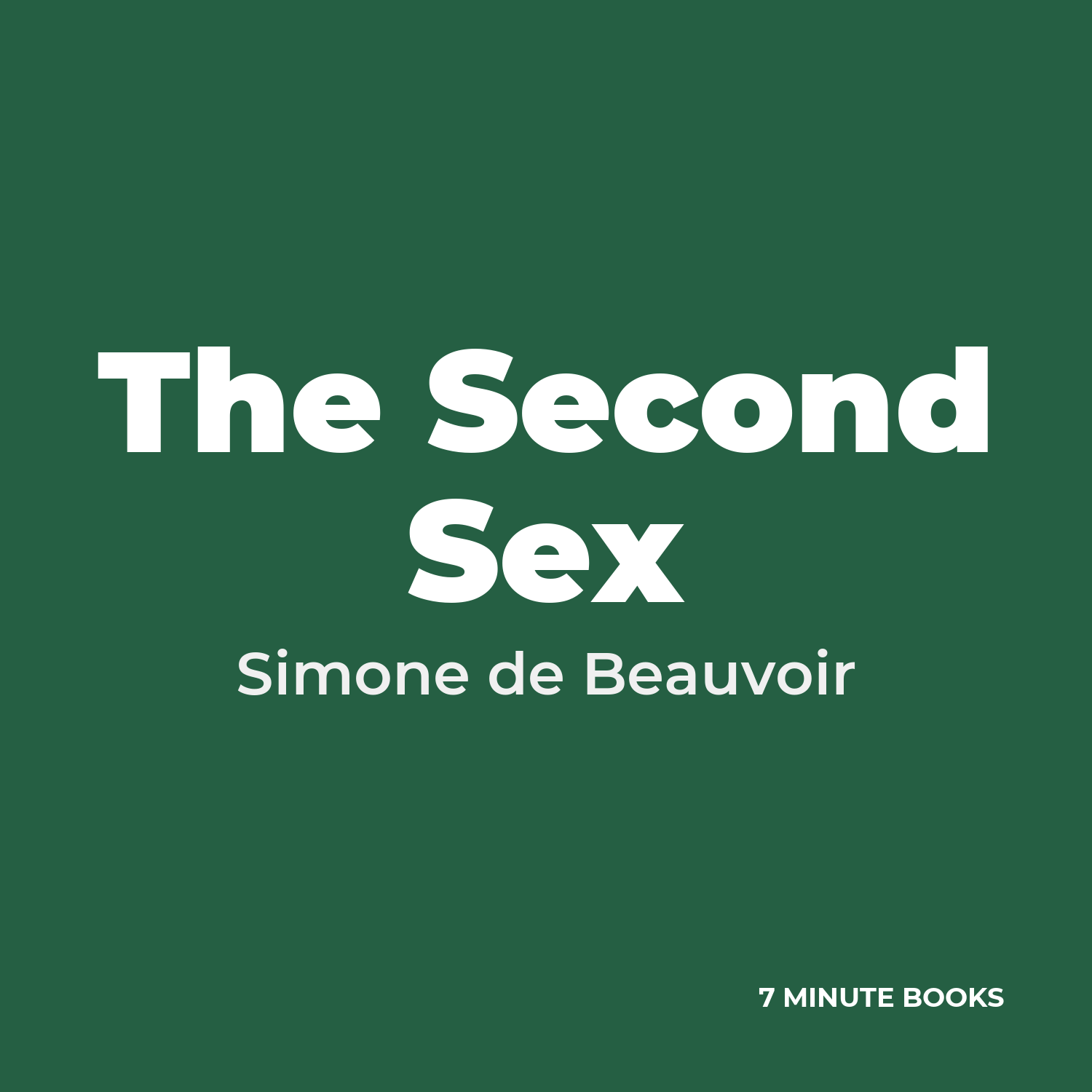 The Second Sex cover