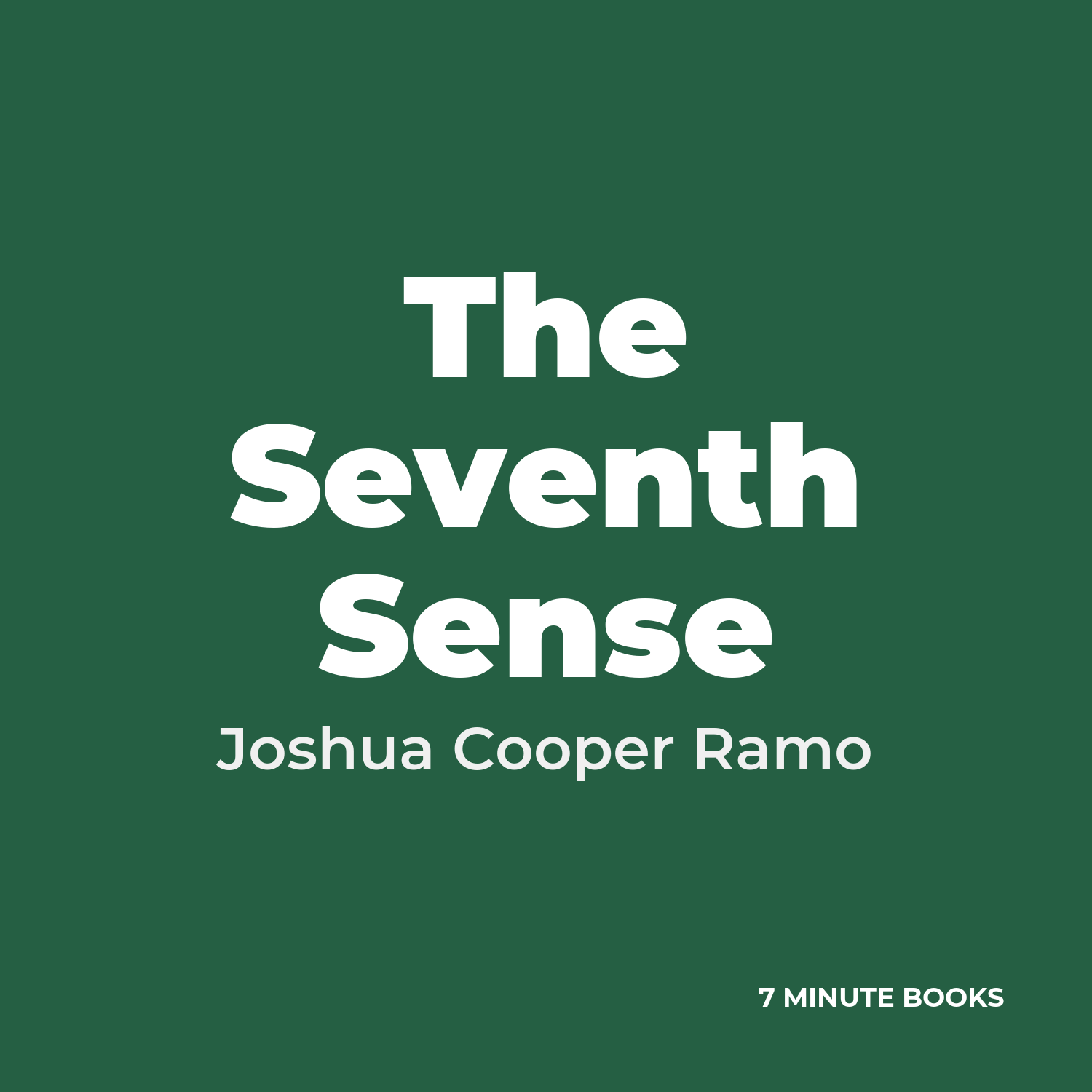 The Seventh Sense cover