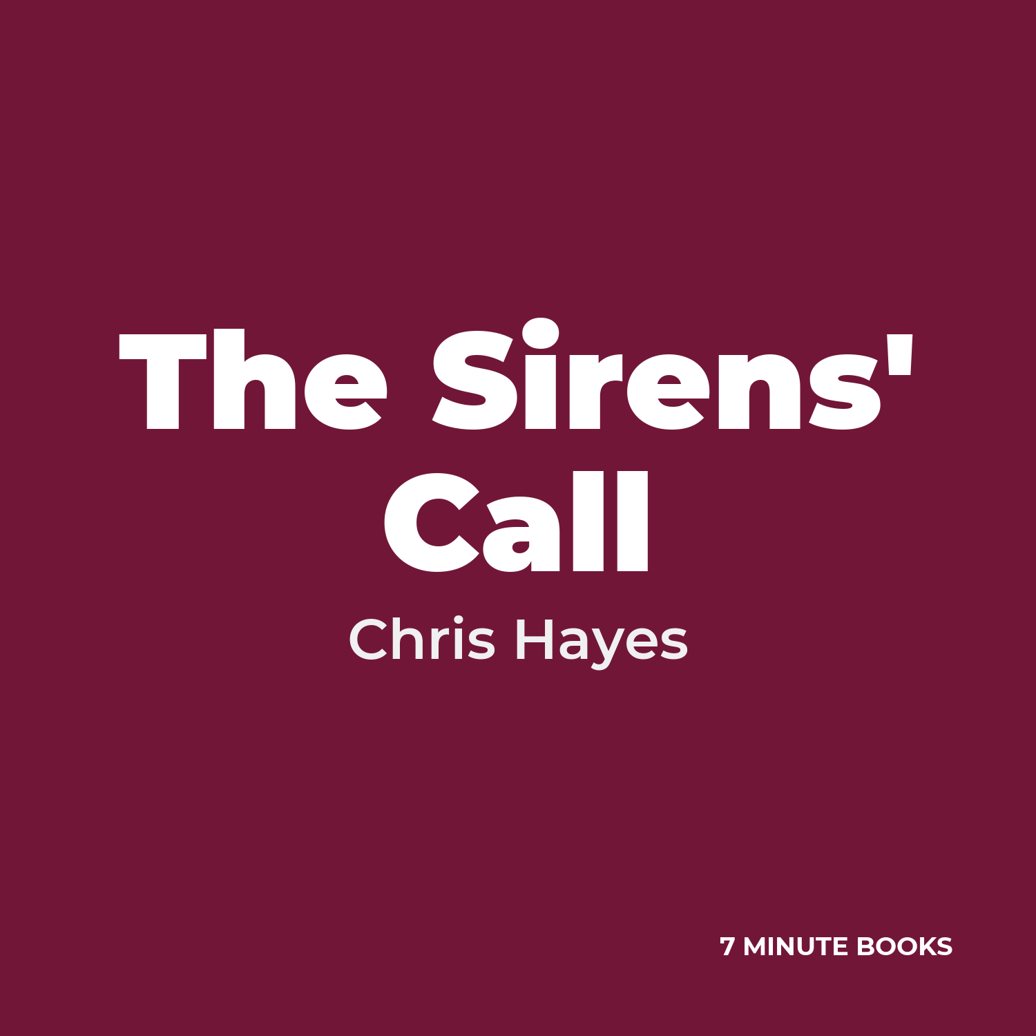The Sirens' Call cover