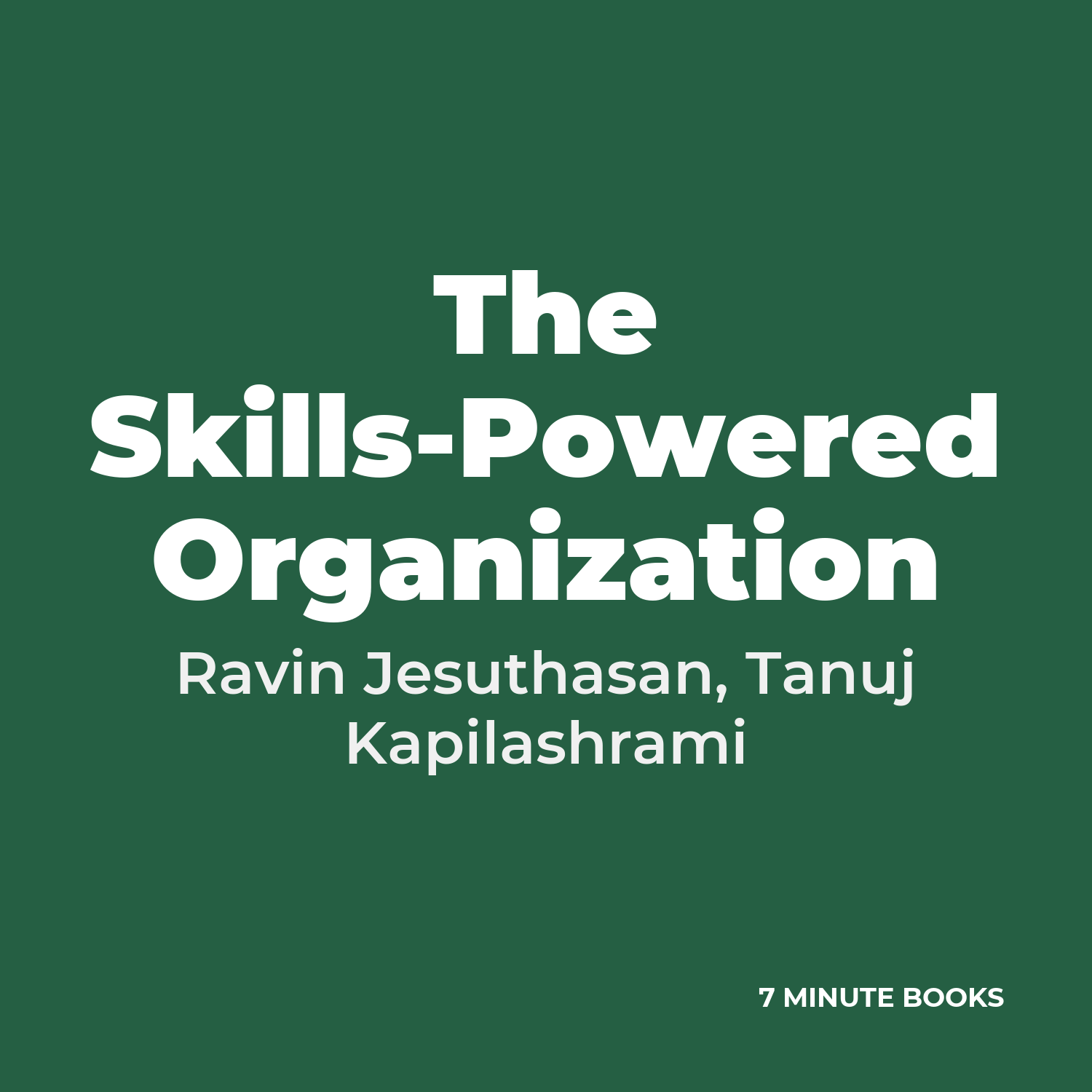 The Skills-Powered Organization cover