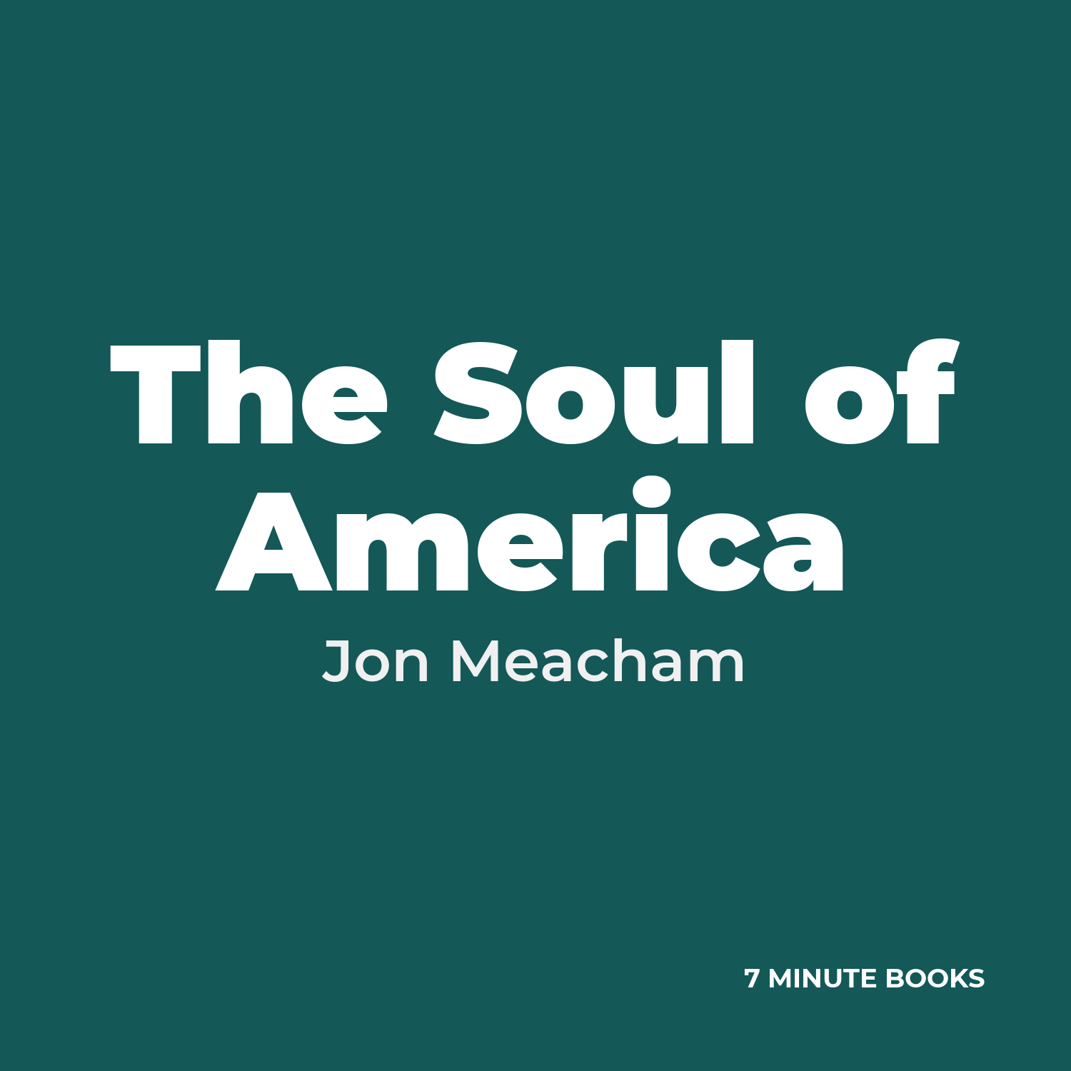 The Soul of America cover