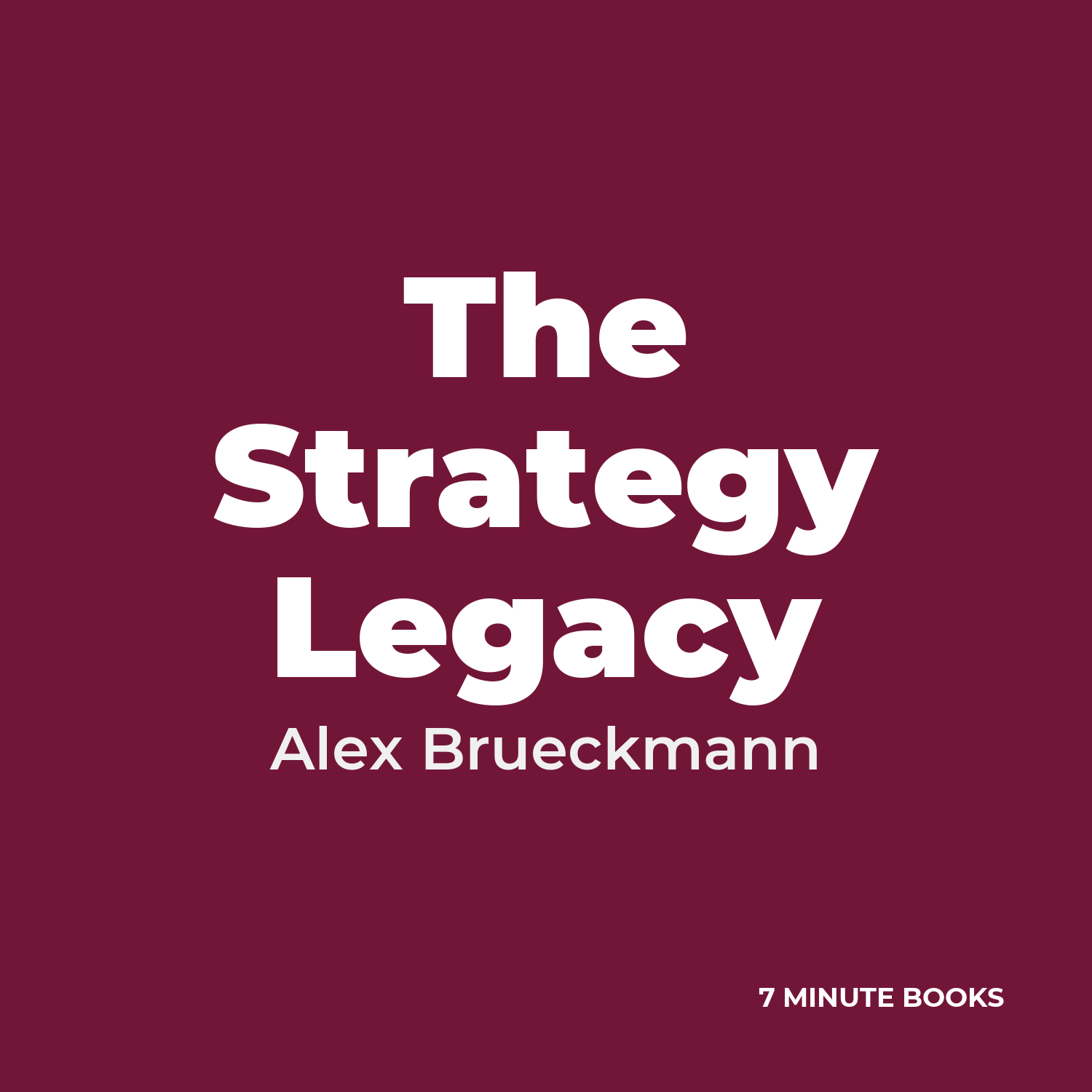 The Strategy Legacy cover