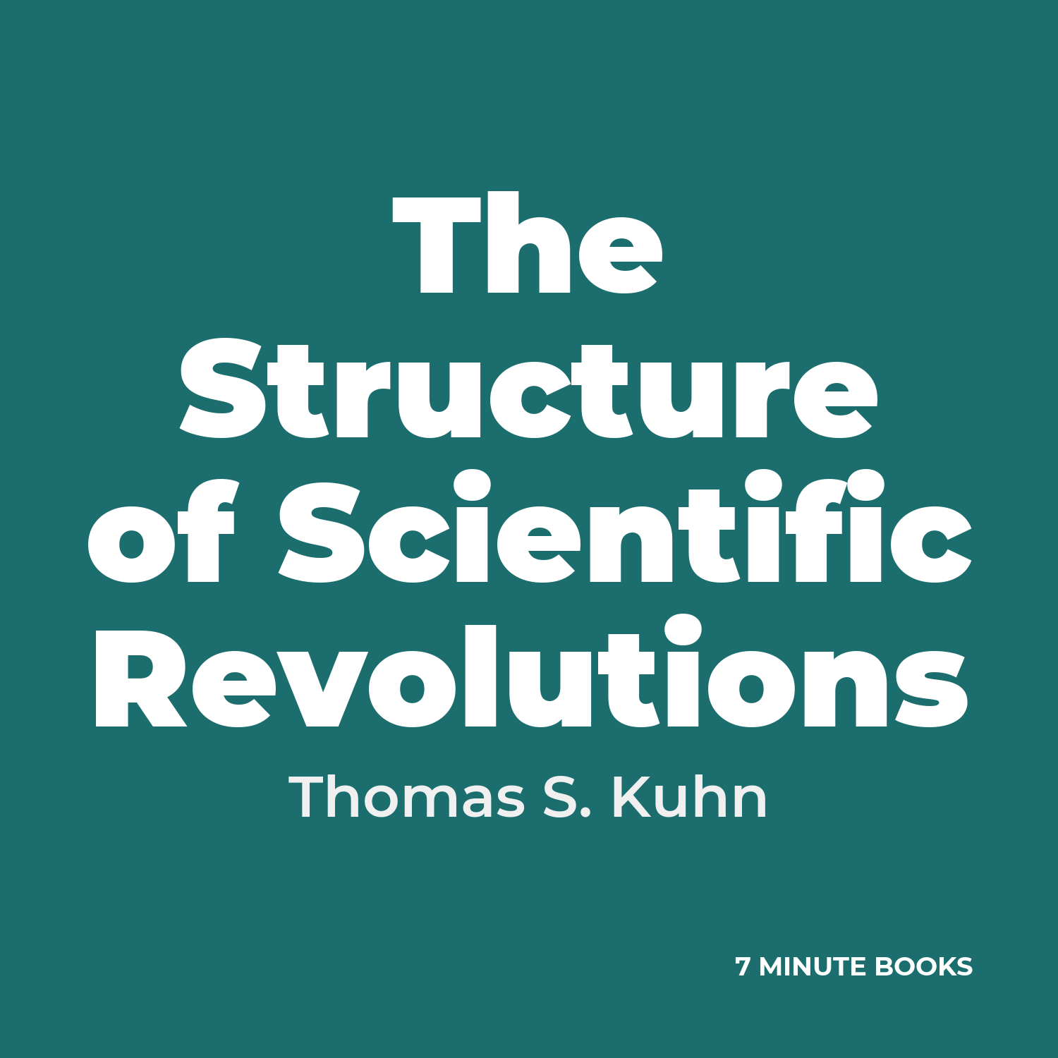 The Structure of Scientific Revolutions cover