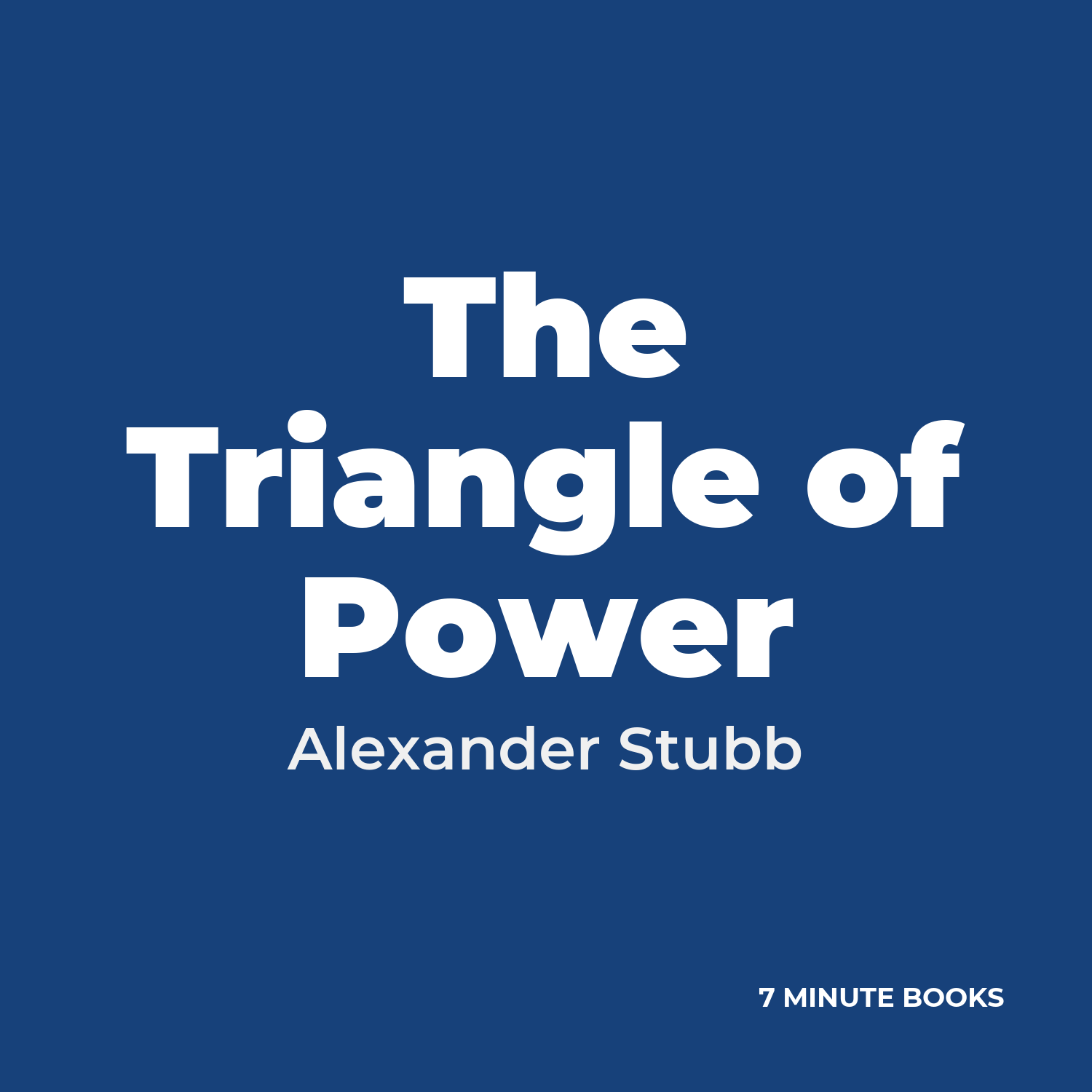 The Triangle of Power cover
