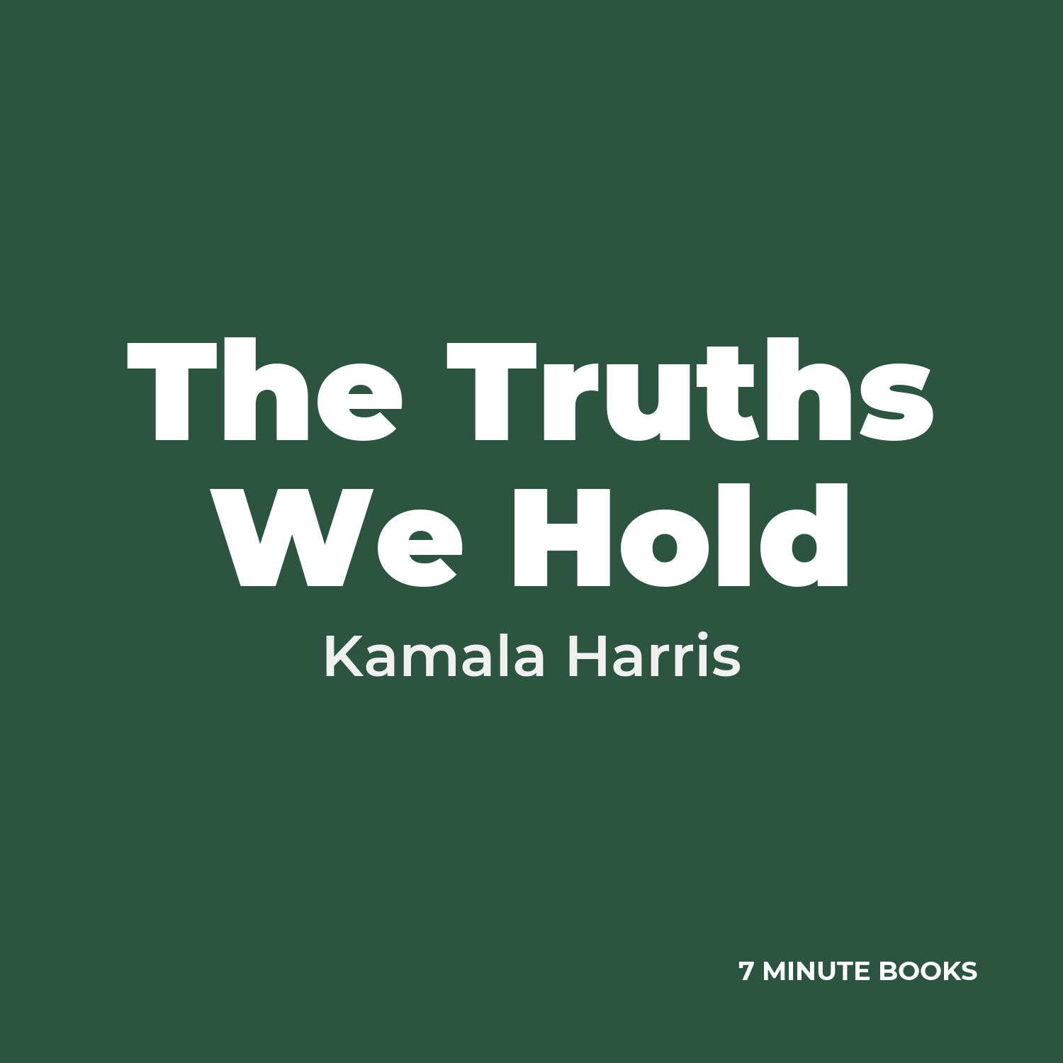 The Truths We Hold cover