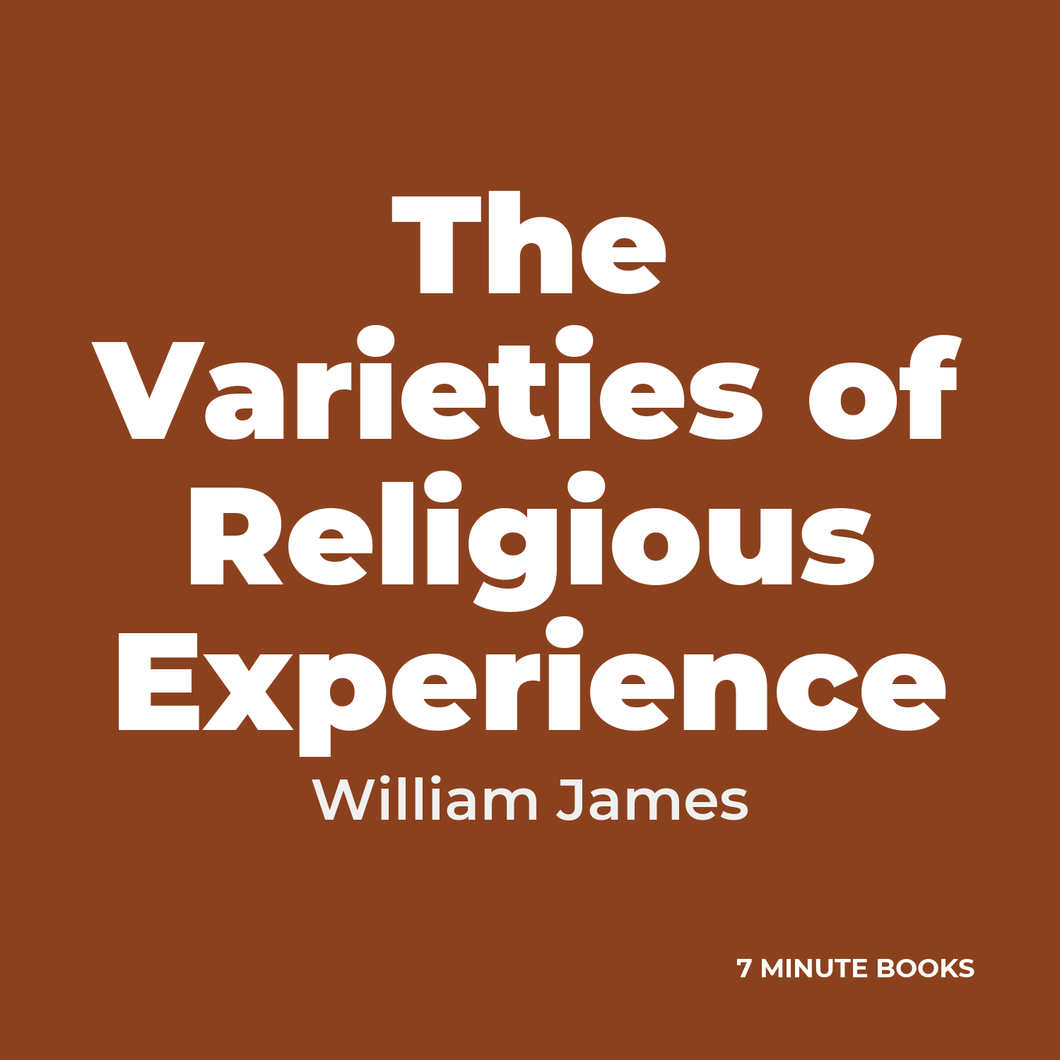 The Varieties of Religious Experience cover
