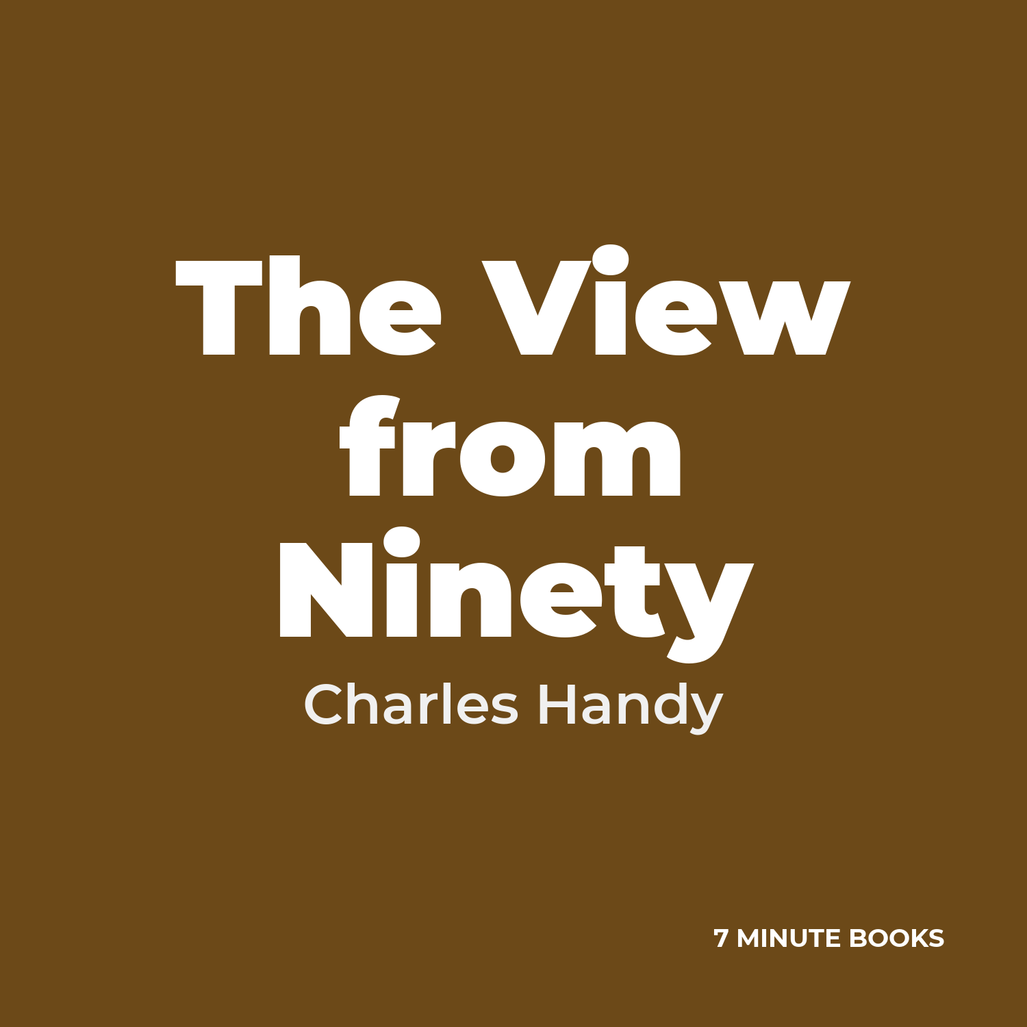 The View from Ninety cover