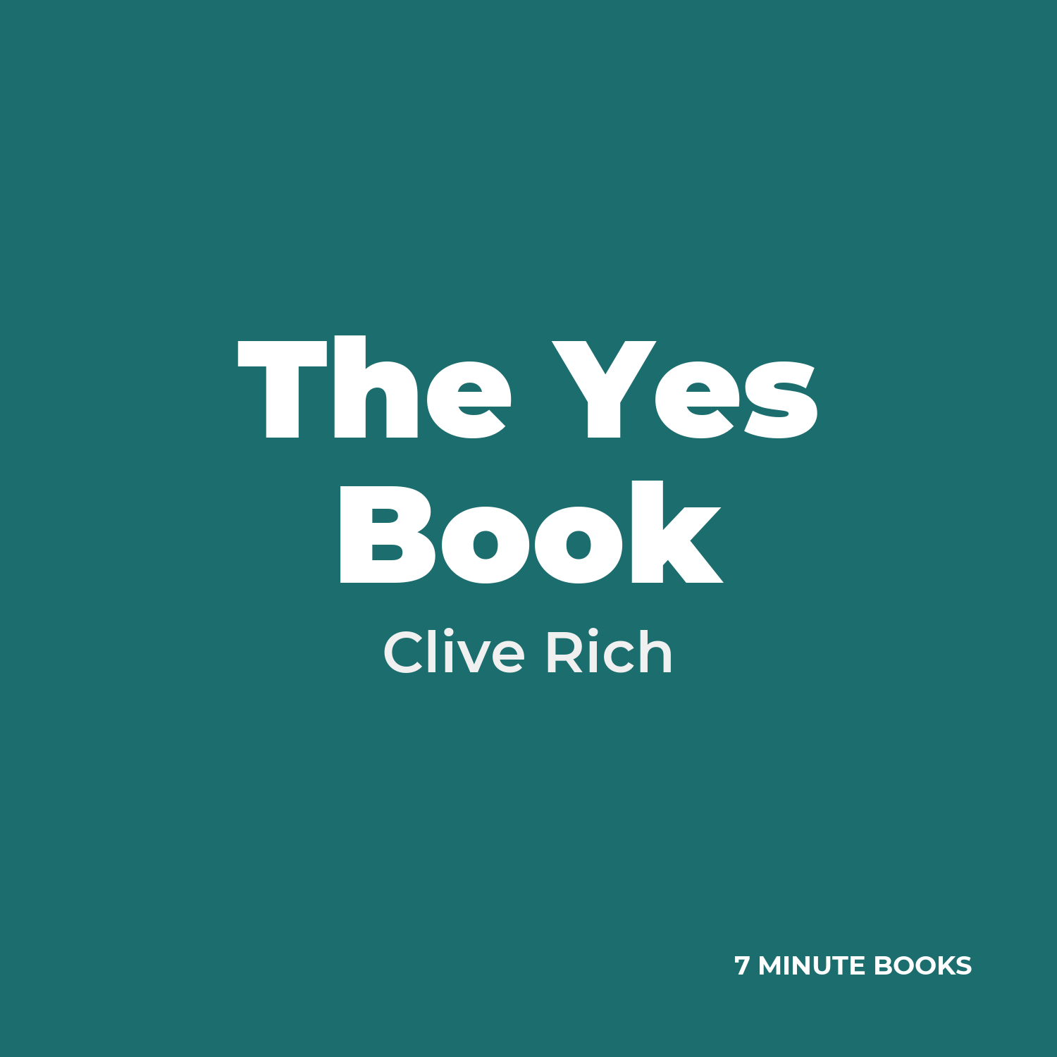 The Yes Book — by Clive Rich