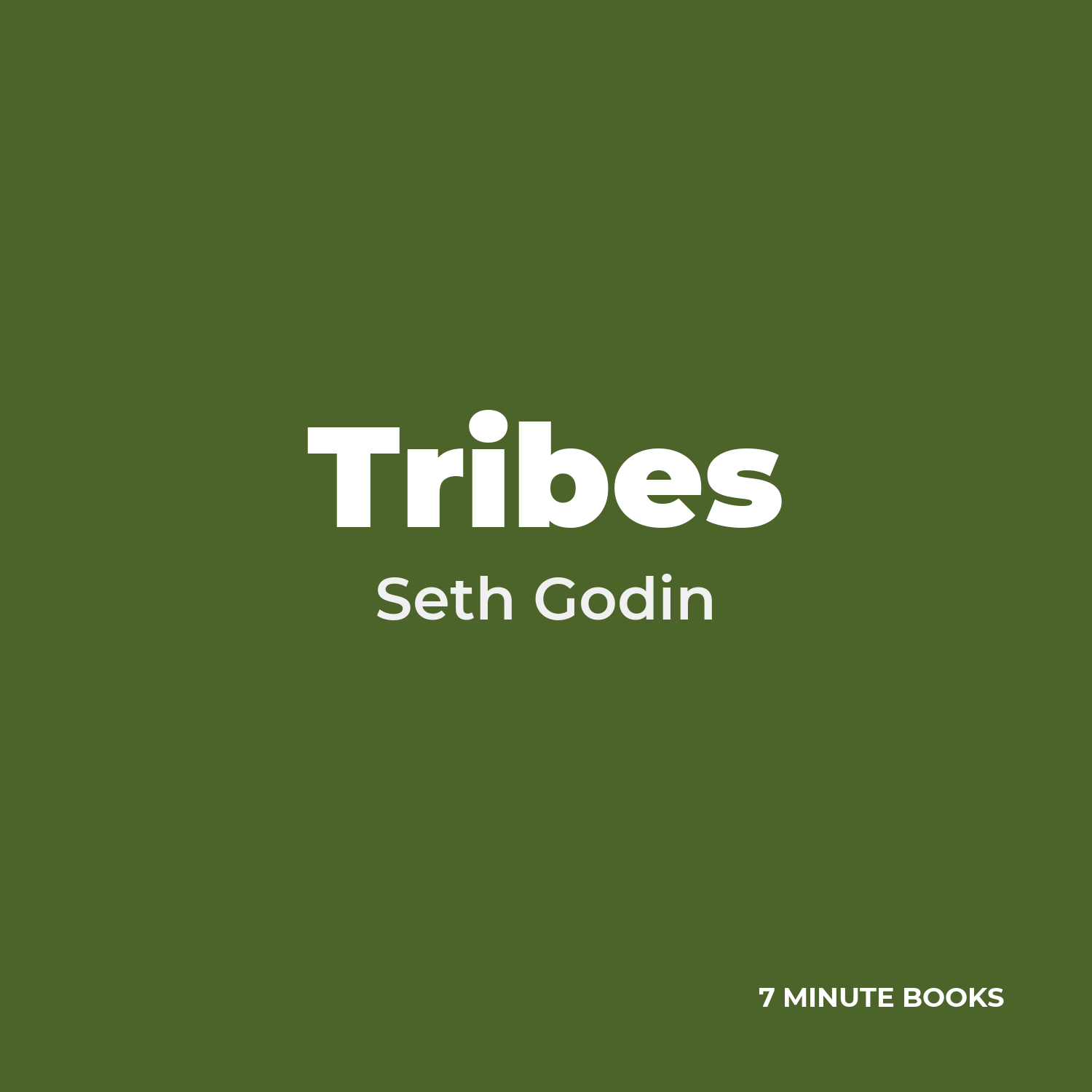 Tribes — by Seth Godin