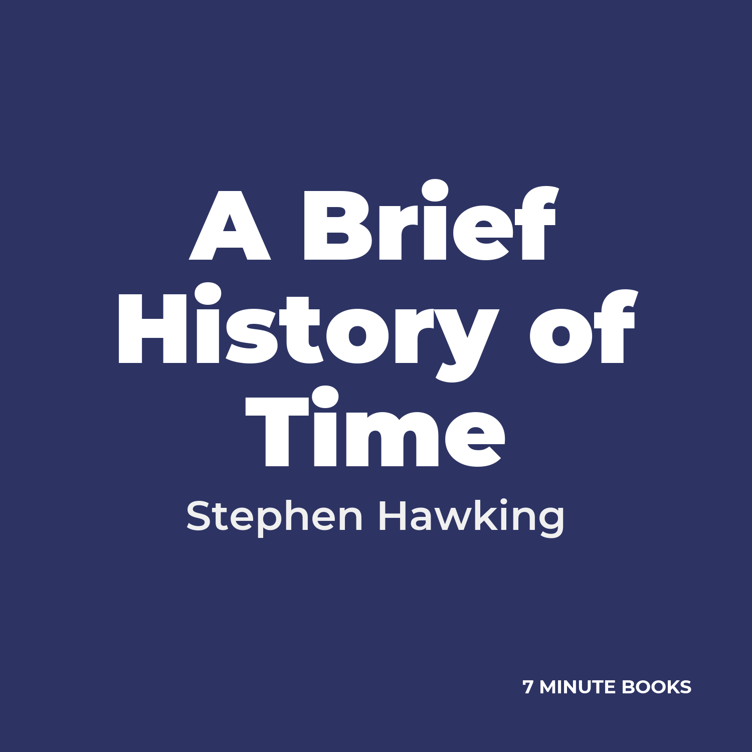 A Brief History of Time cover