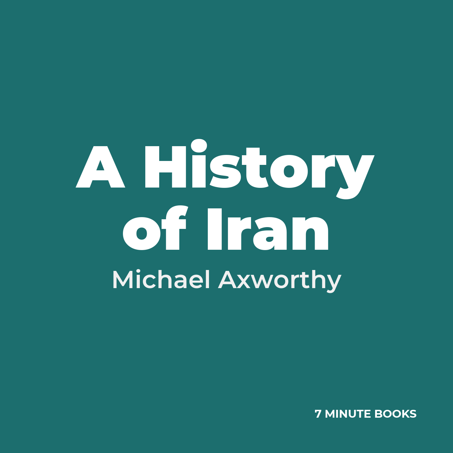 A History of Iran cover