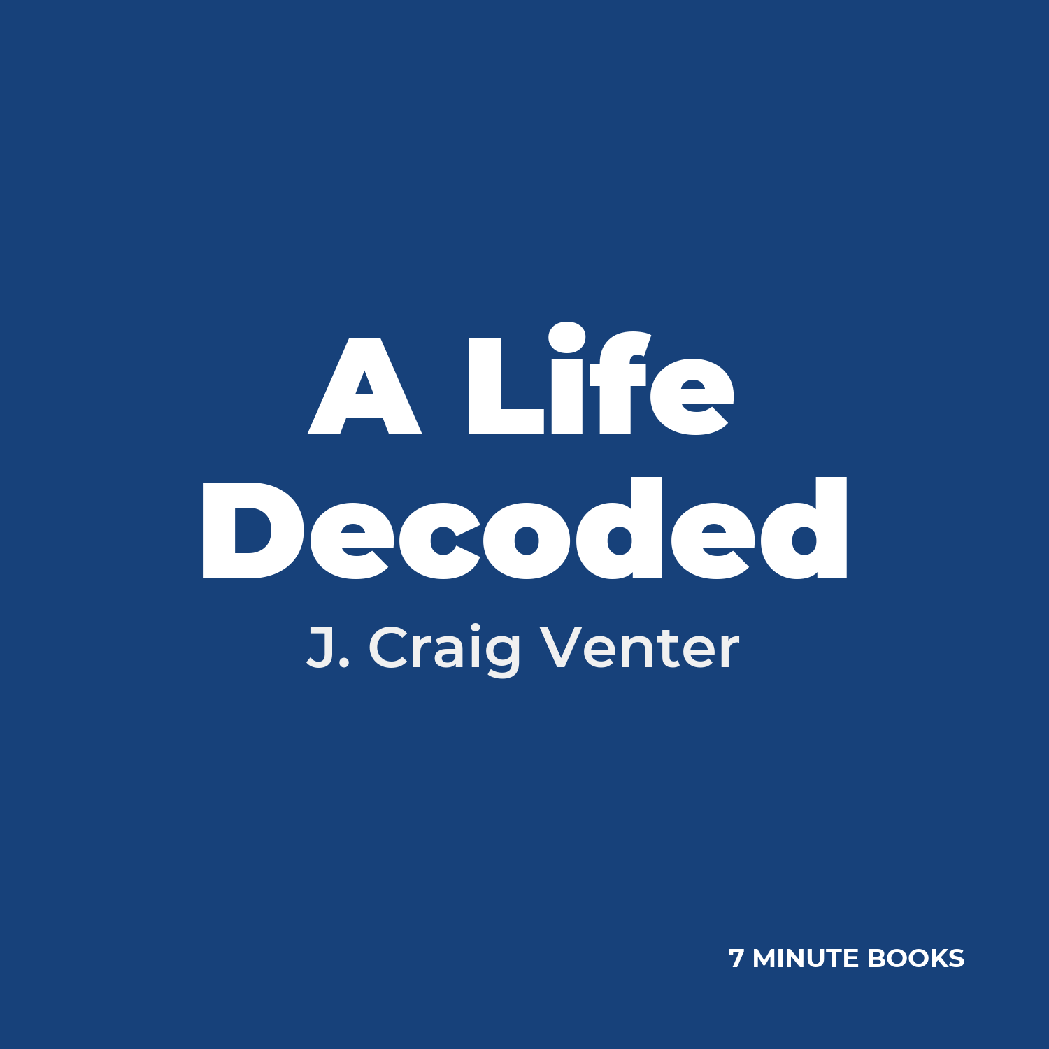 A Life Decoded cover