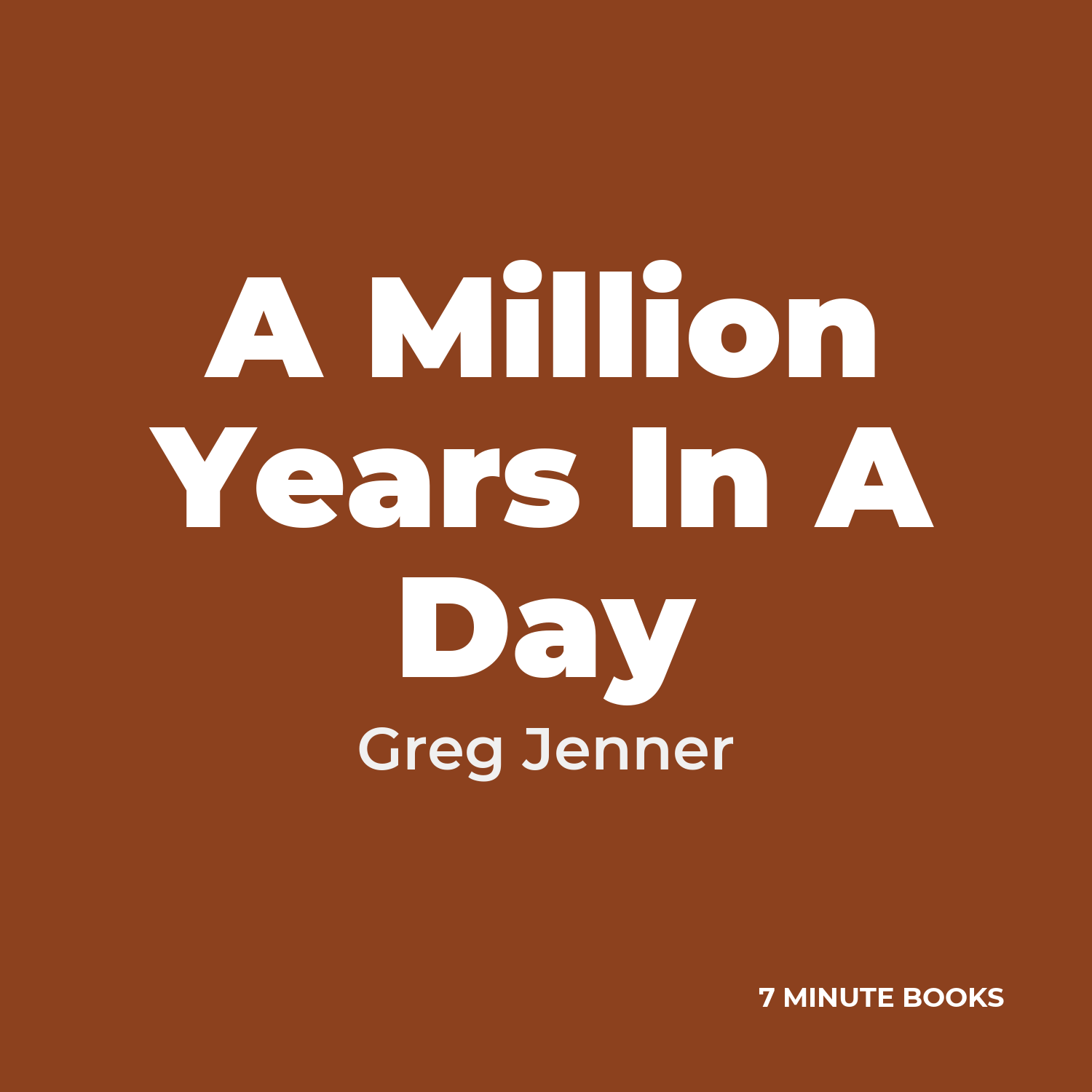A Million Years In A Day cover
