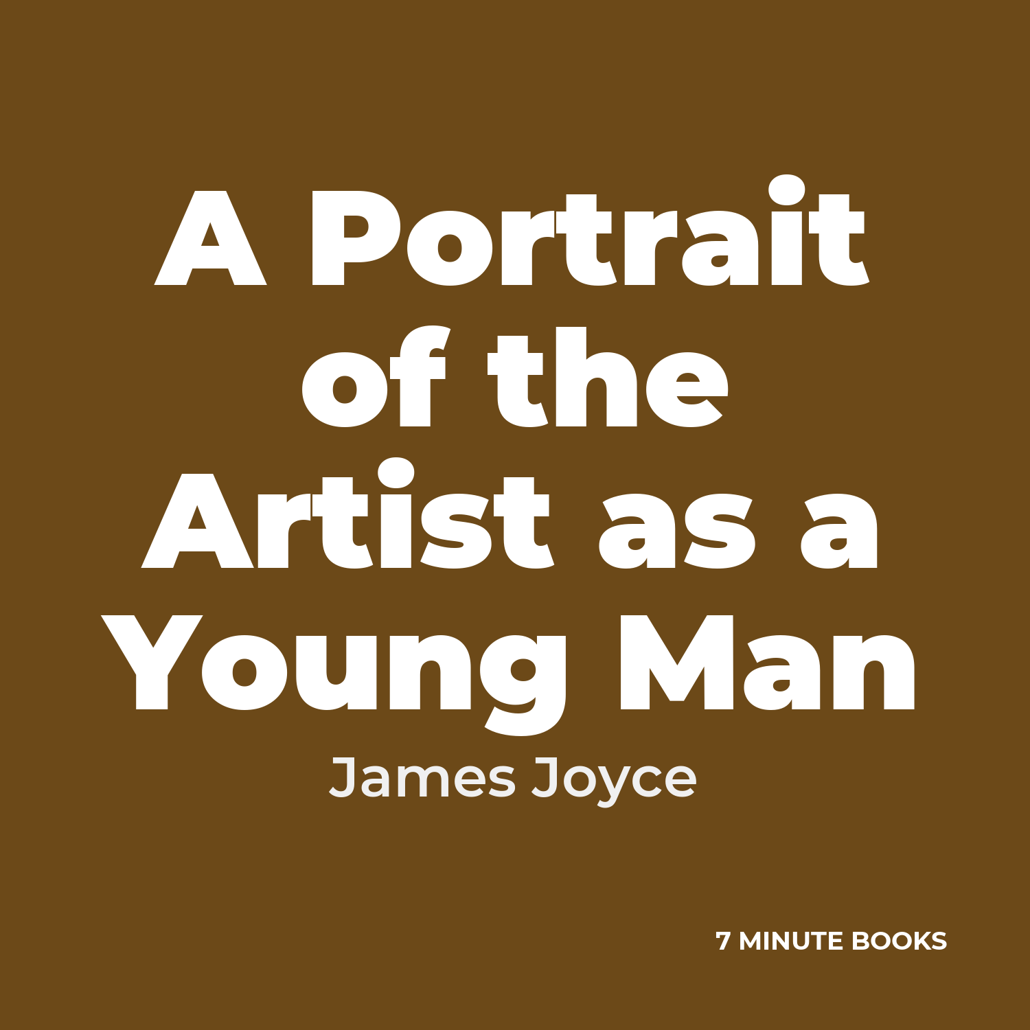 A Portrait of the Artist as a Young Man — by James Joyce