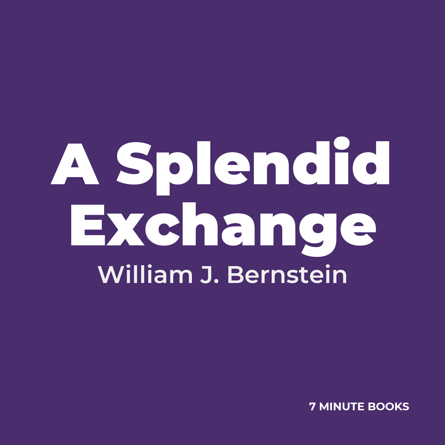 A Splendid Exchange cover