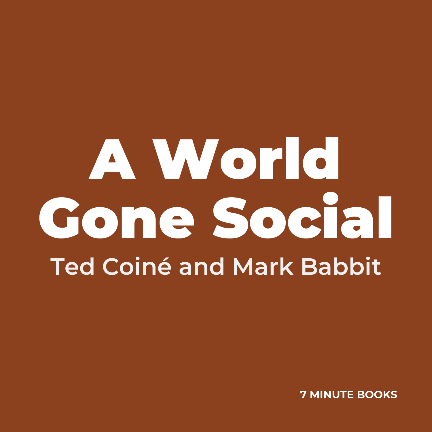 A World Gone Social cover