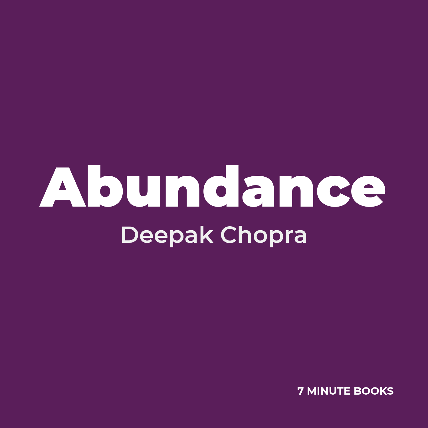Abundance cover