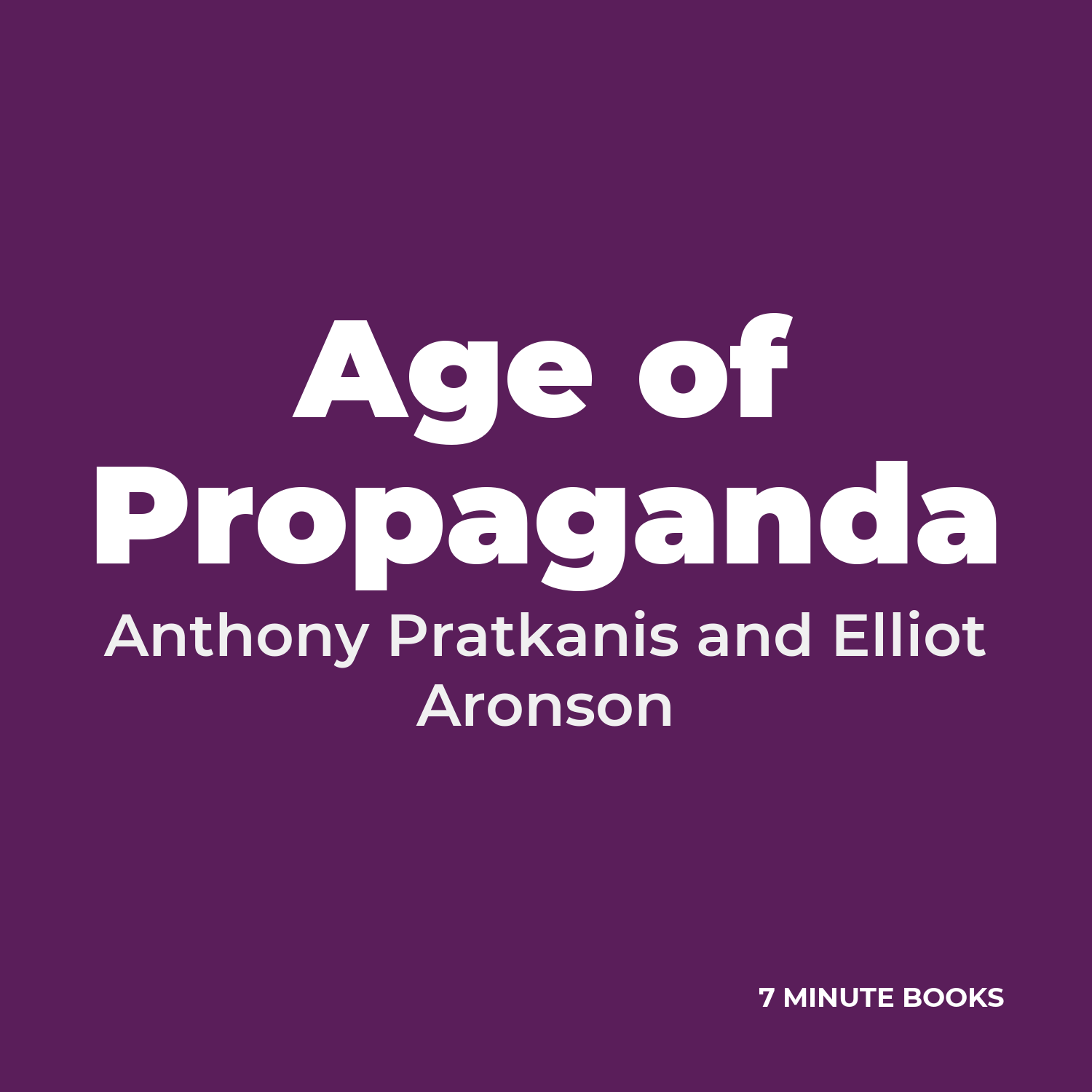 Age of Propaganda cover