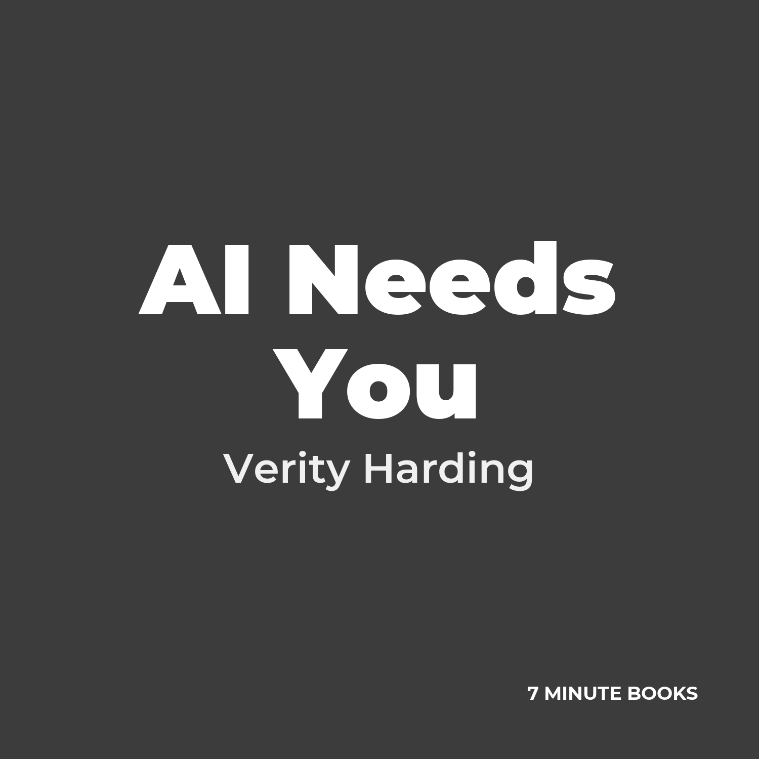 AI Needs You cover