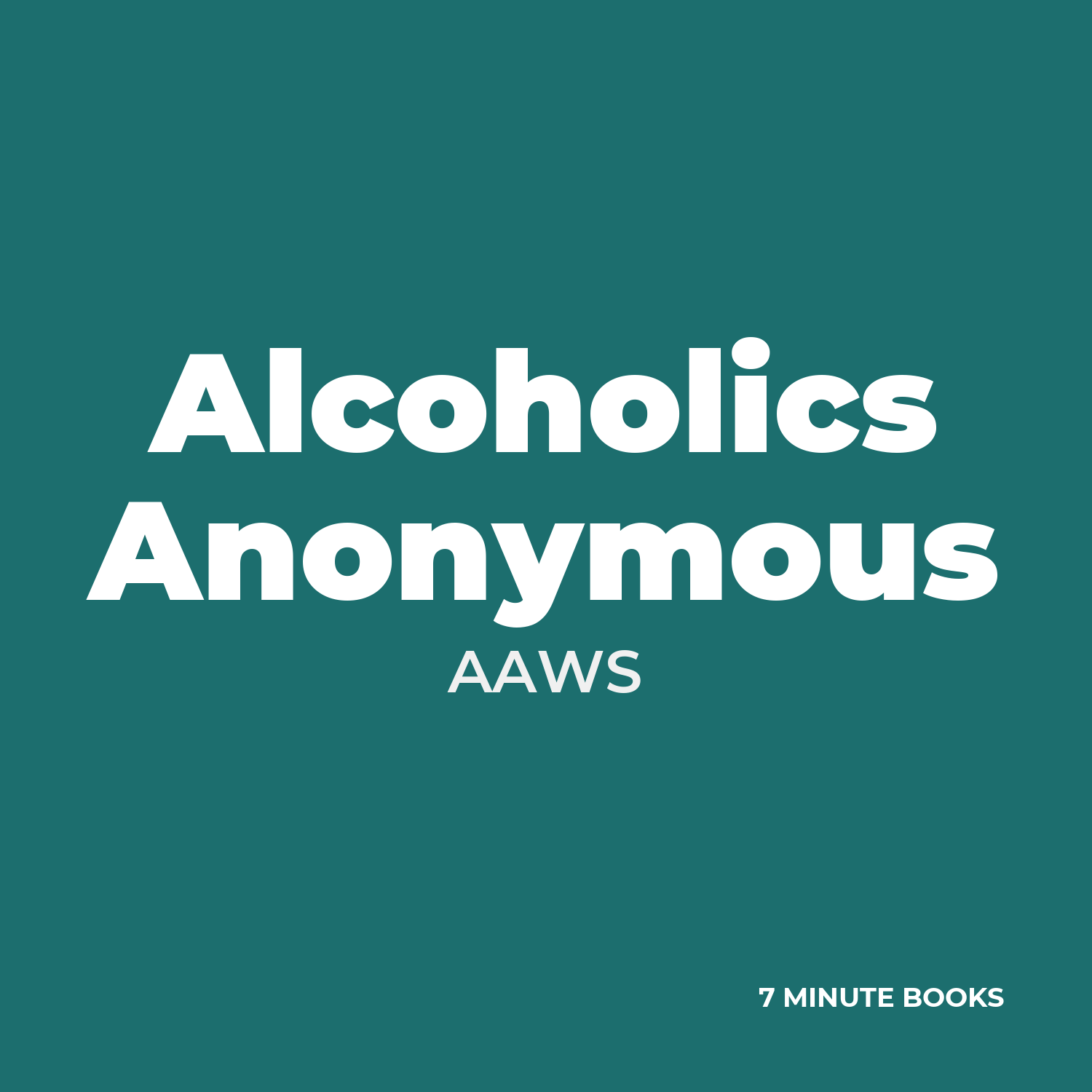 Alcoholics Anonymous cover
