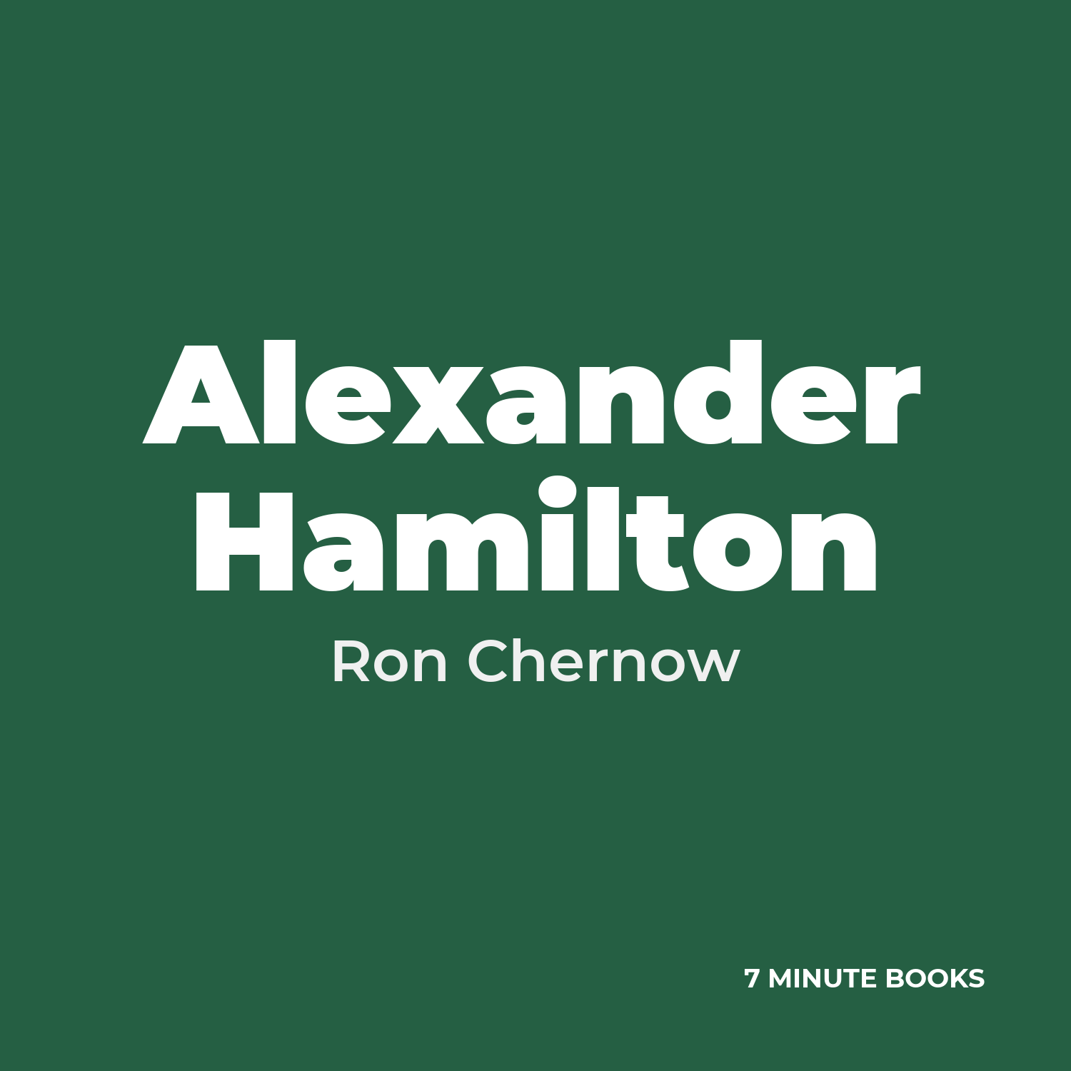 Alexander Hamilton cover
