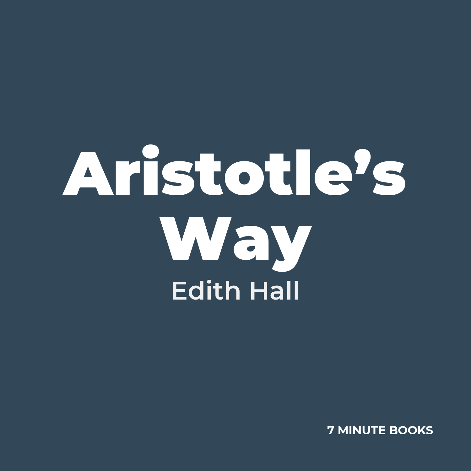 Aristotle’s Way cover
