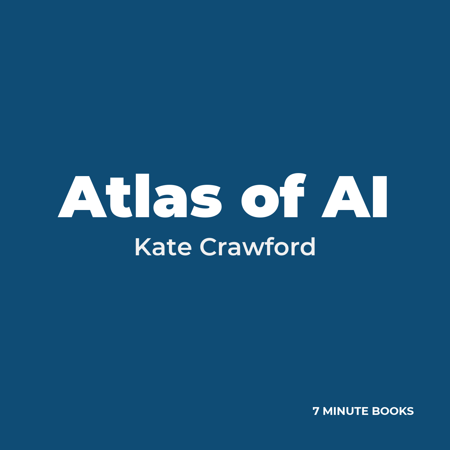 Atlas of AI — by Kate Crawford