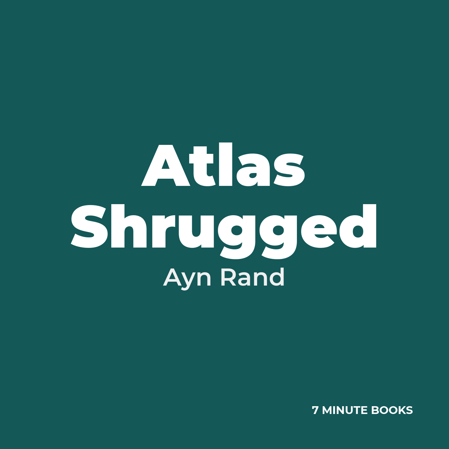 Atlas Shrugged cover