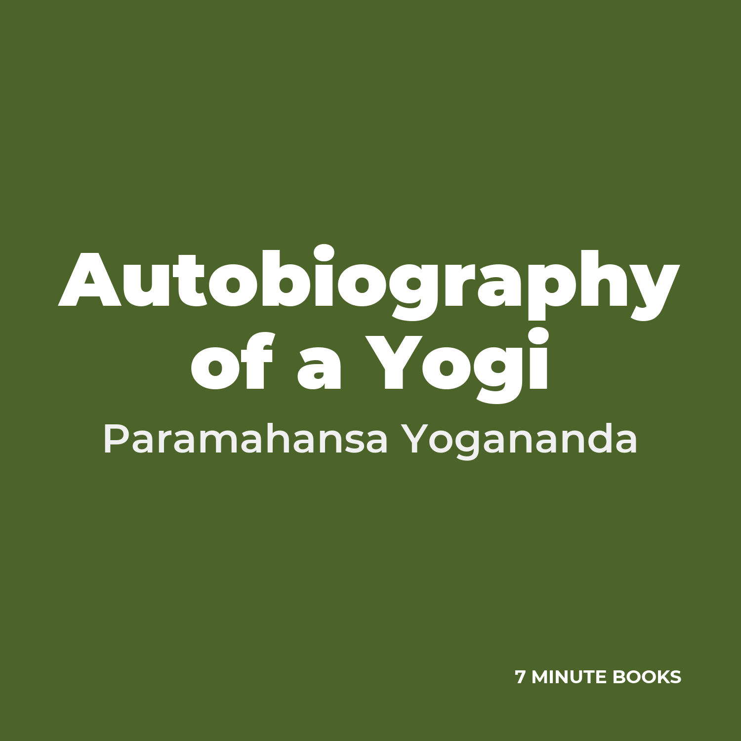 Autobiography of a Yogi cover