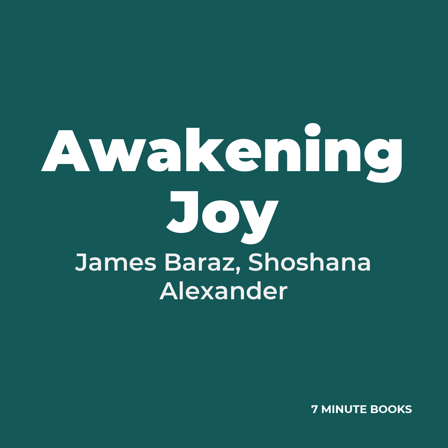 Awakening Joy cover