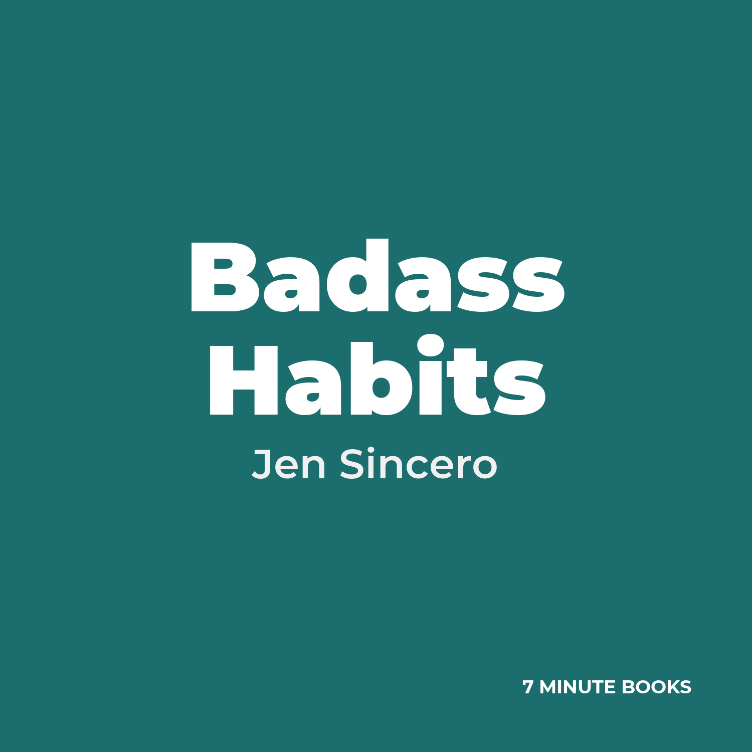 Badass Habits cover