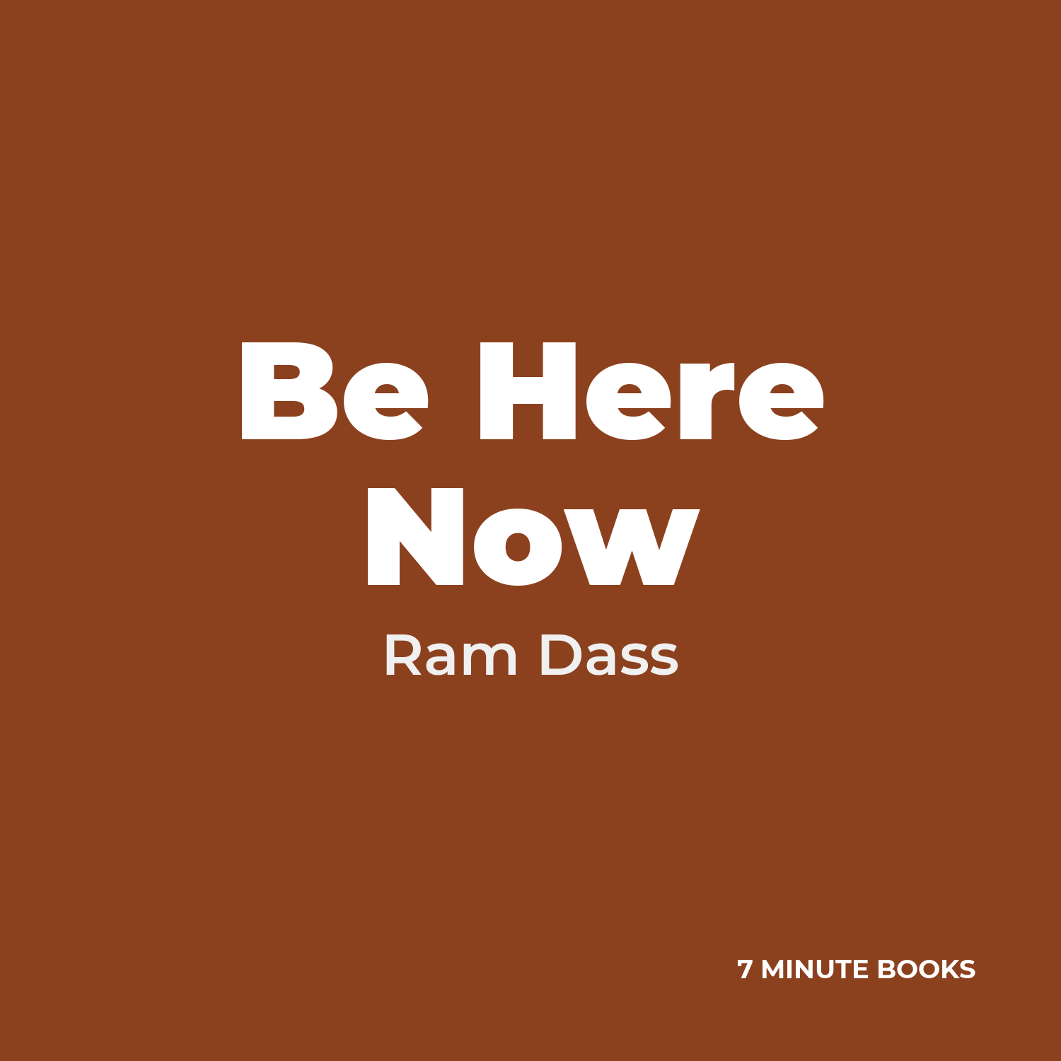 Be Here Now cover
