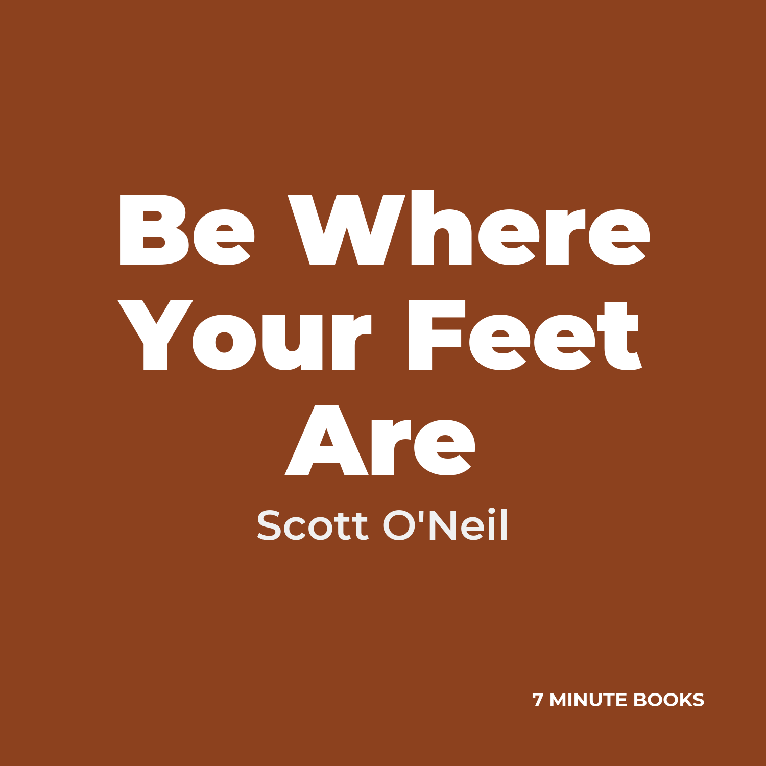 Be Where Your Feet Are cover