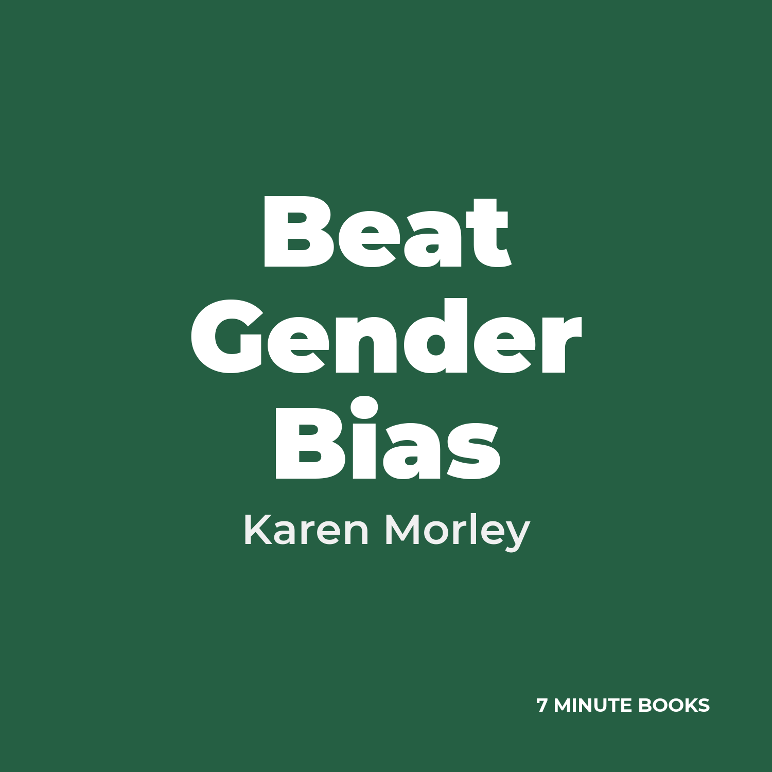 Beat Gender Bias cover
