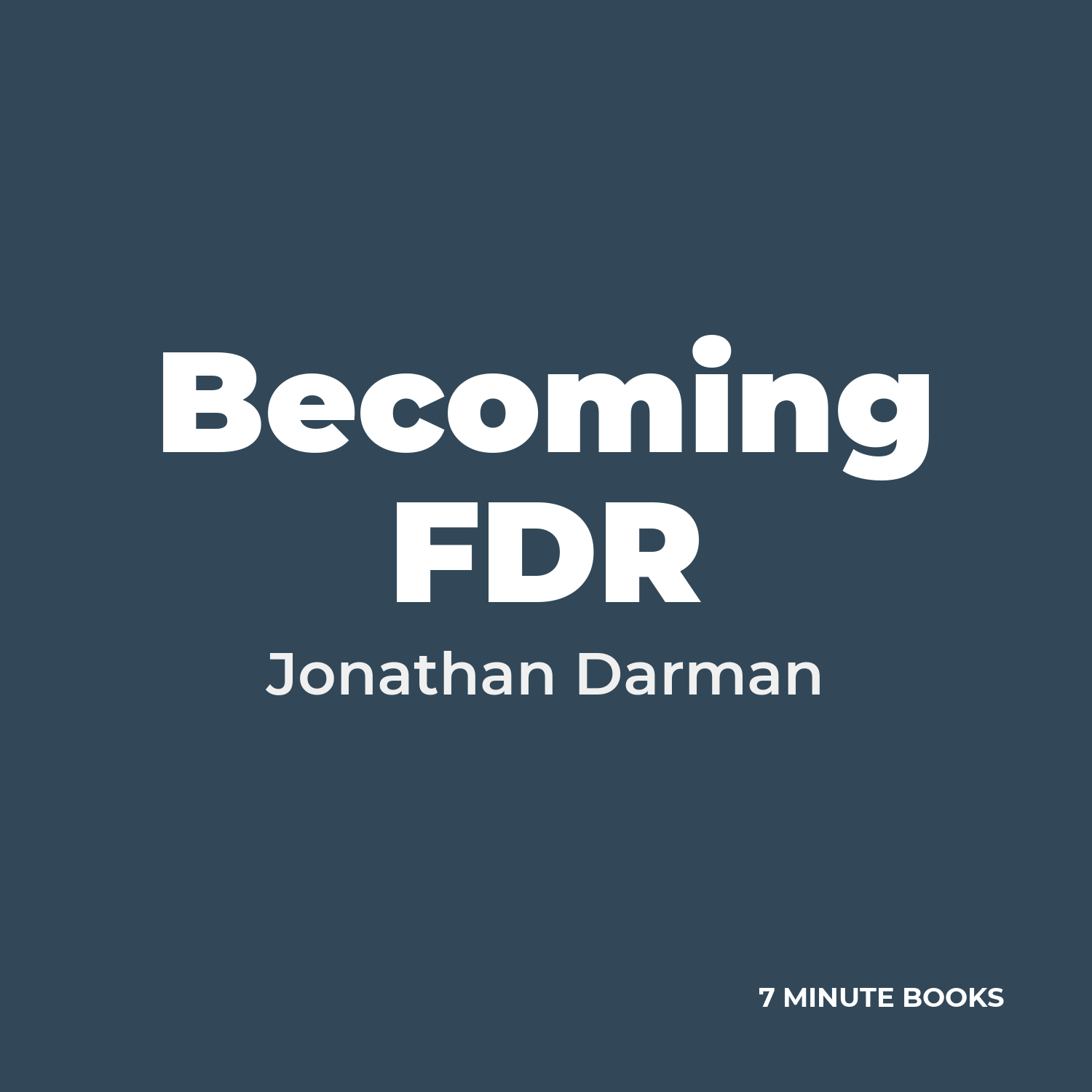 Becoming FDR cover