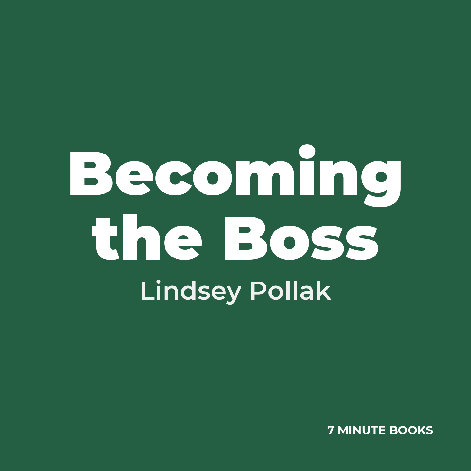 Becoming the Boss cover