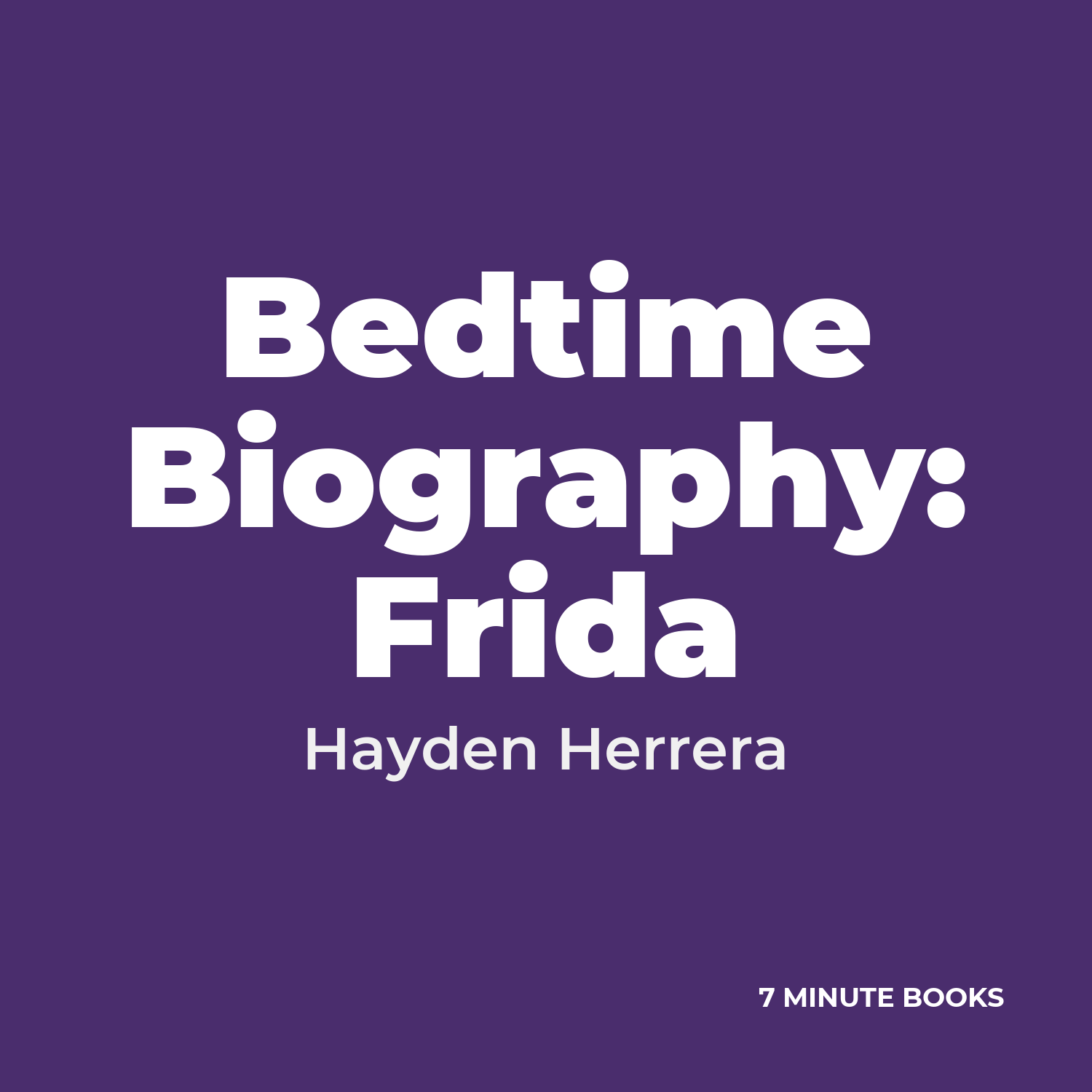 Bedtime Biography: Frida cover