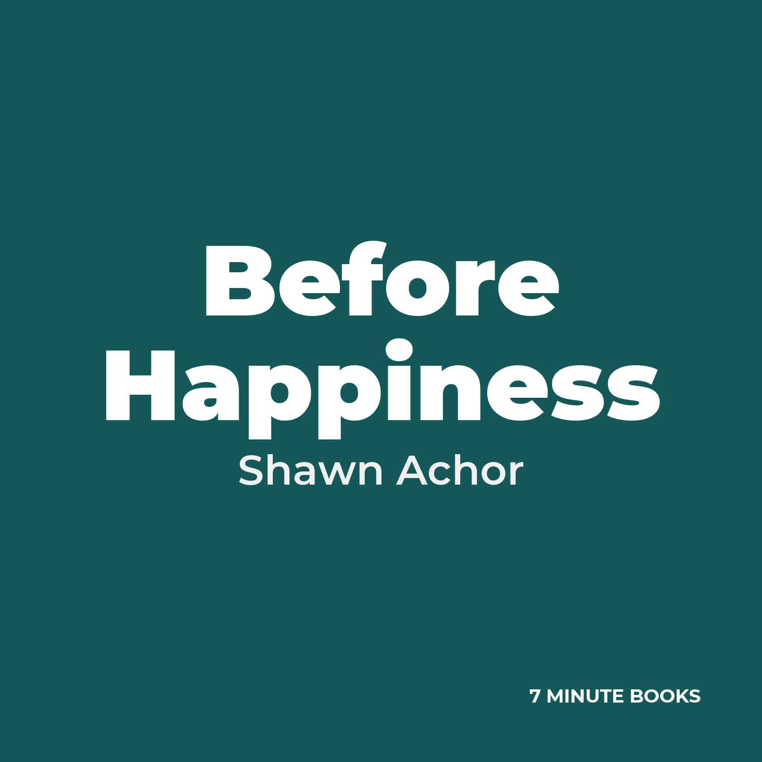 Before Happiness cover