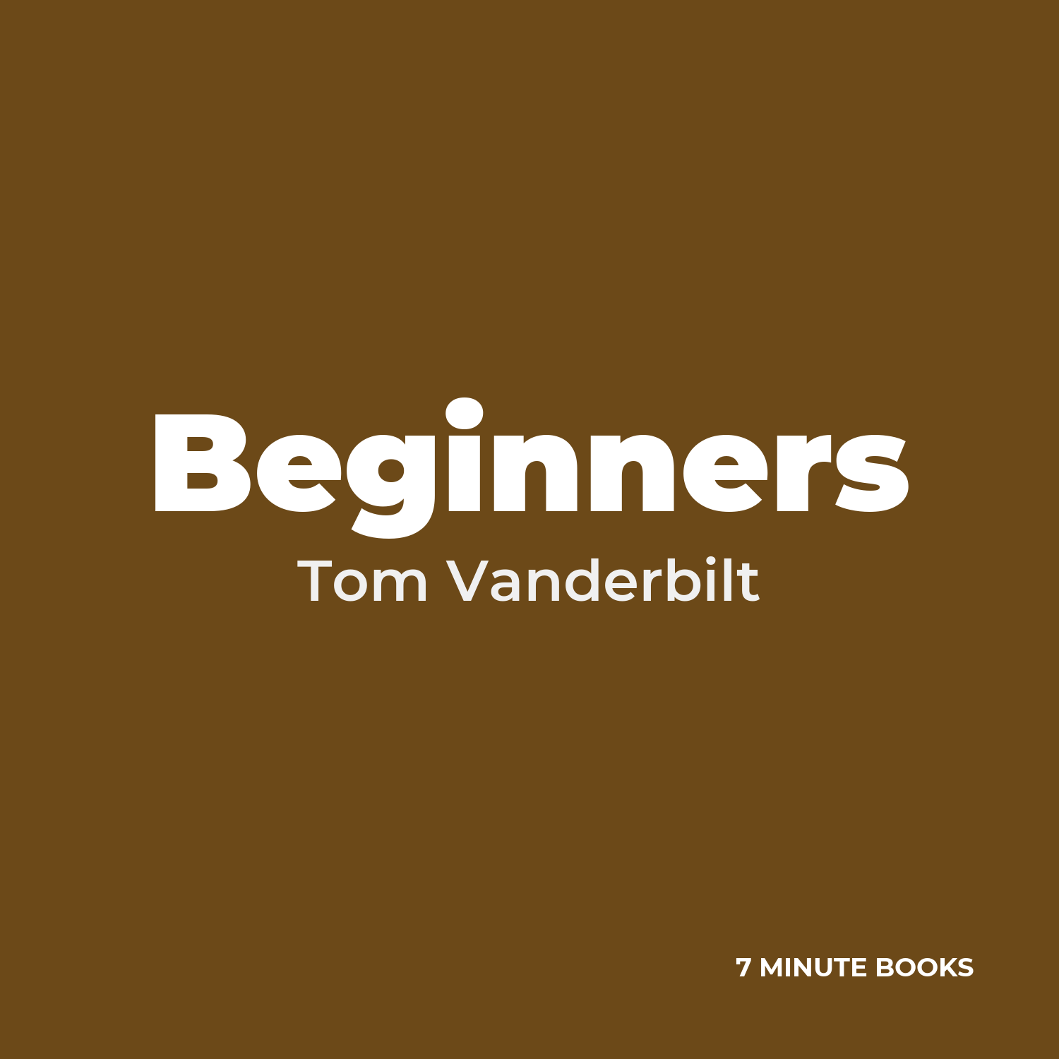 Beginners cover