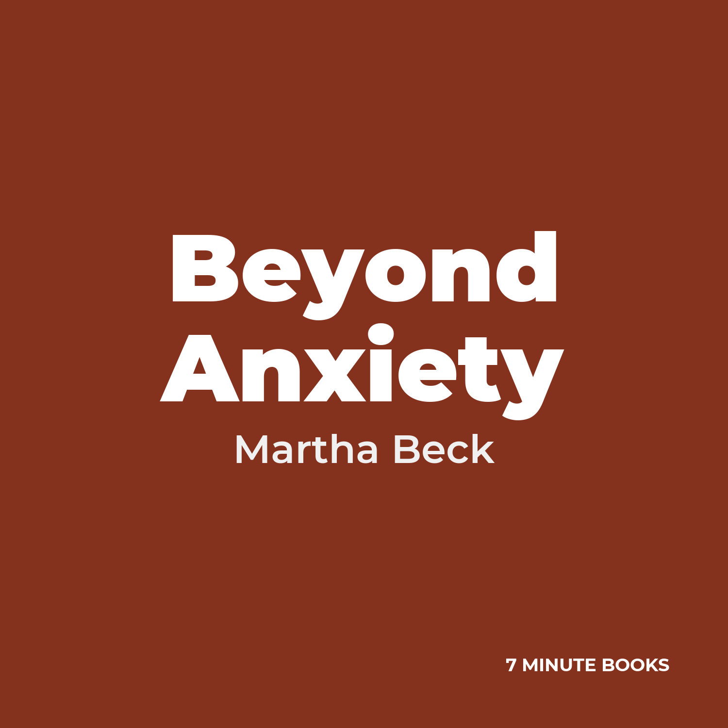 Beyond Anxiety cover