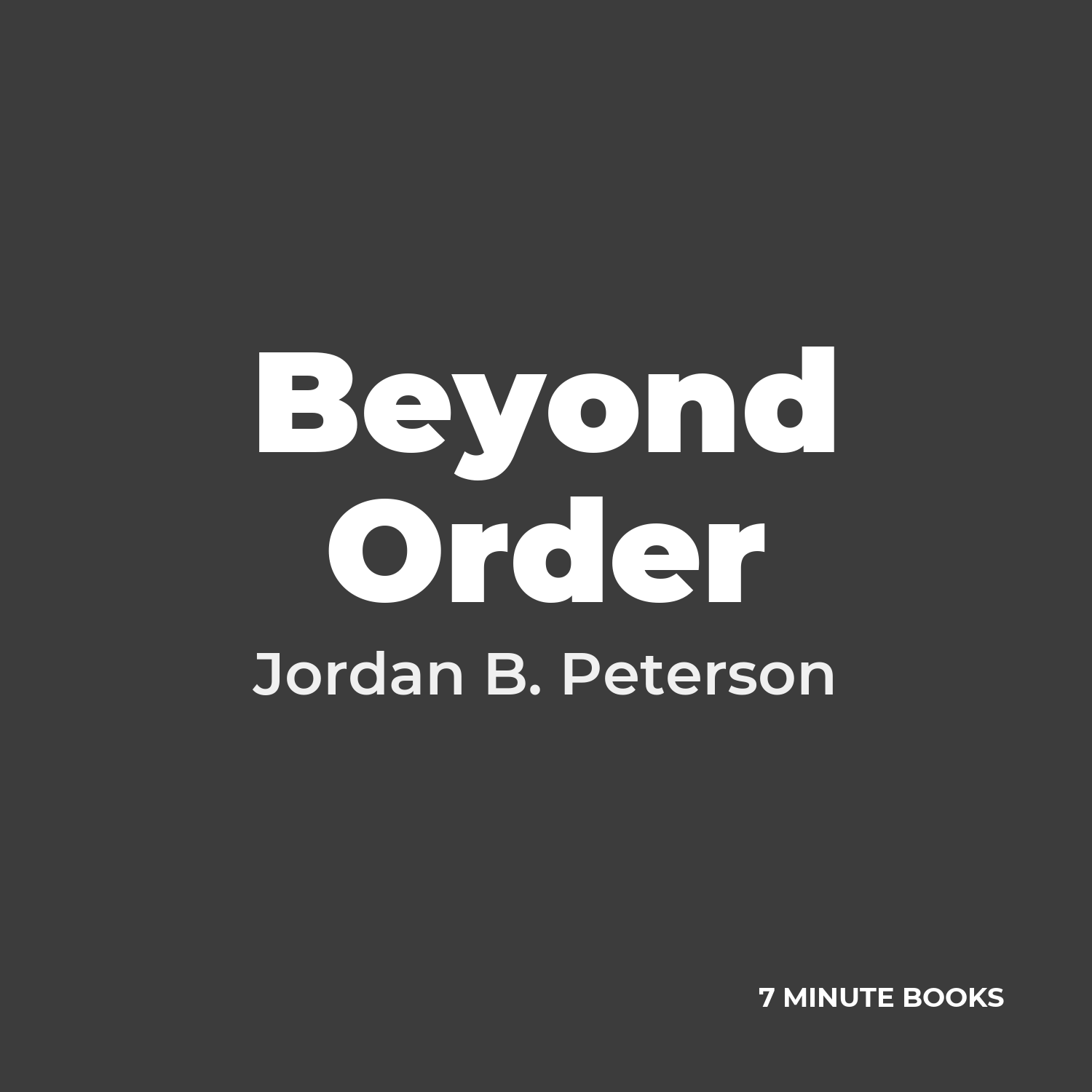 Beyond Order cover