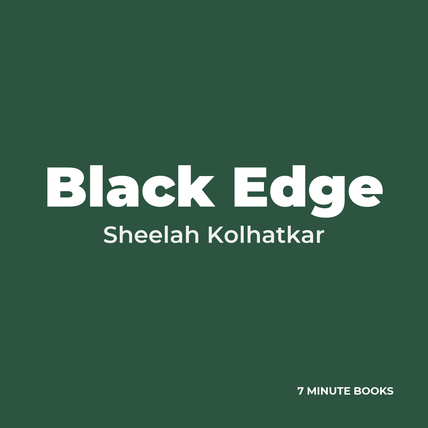 Black Edge cover