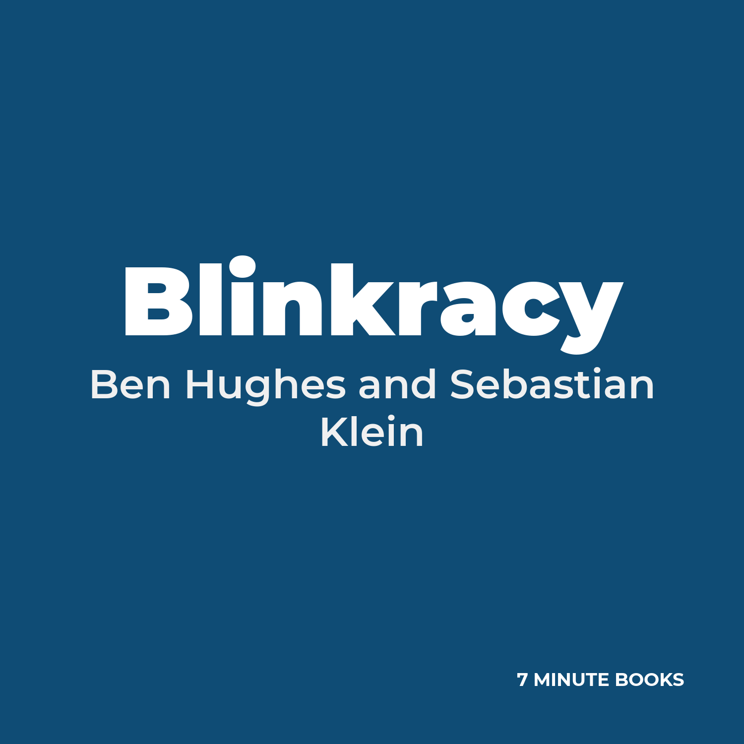 Blinkracy cover