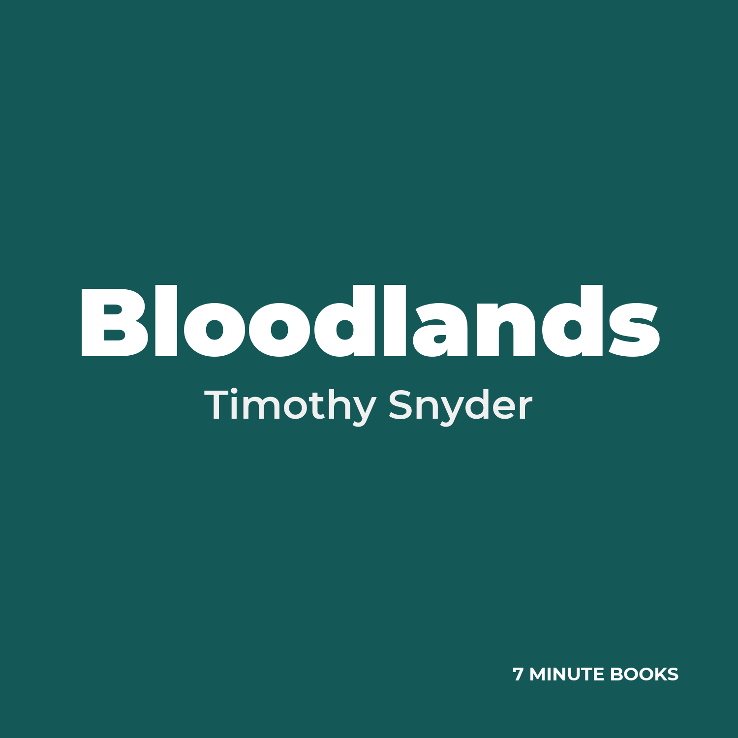 Bloodlands cover