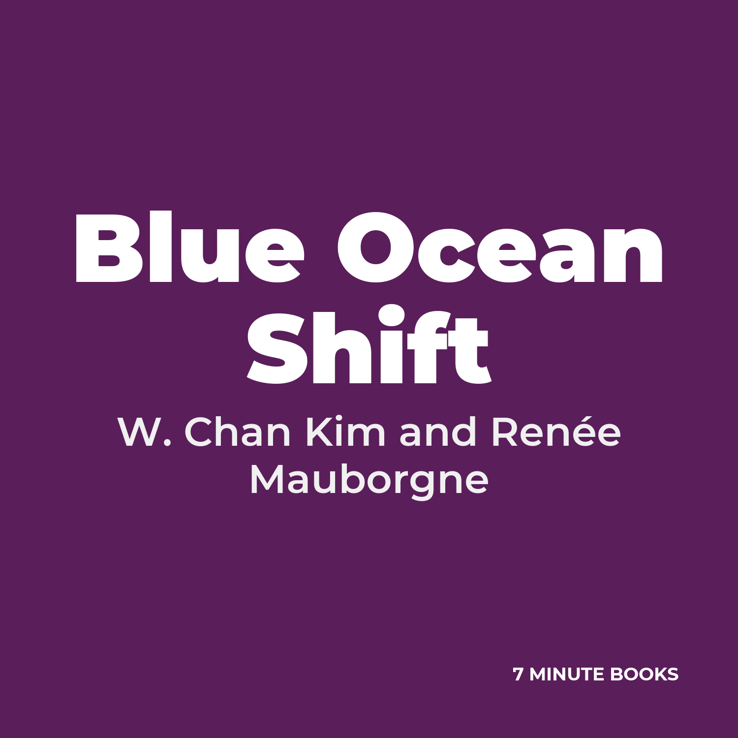 Blue Ocean Shift cover