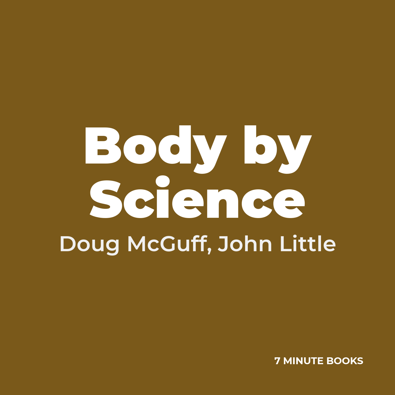 Body by Science cover